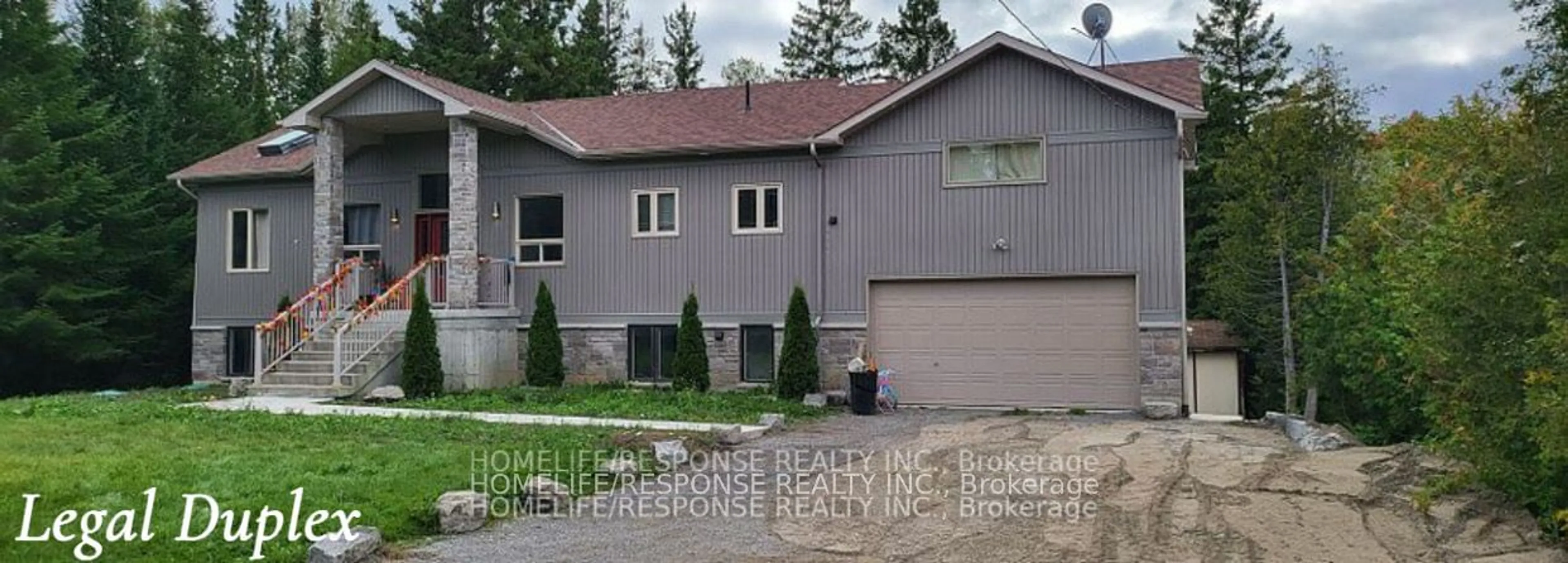 Frontside or backside of a home, the street view for 32 TANNENWEG, Scugog Ontario L0B 1B0