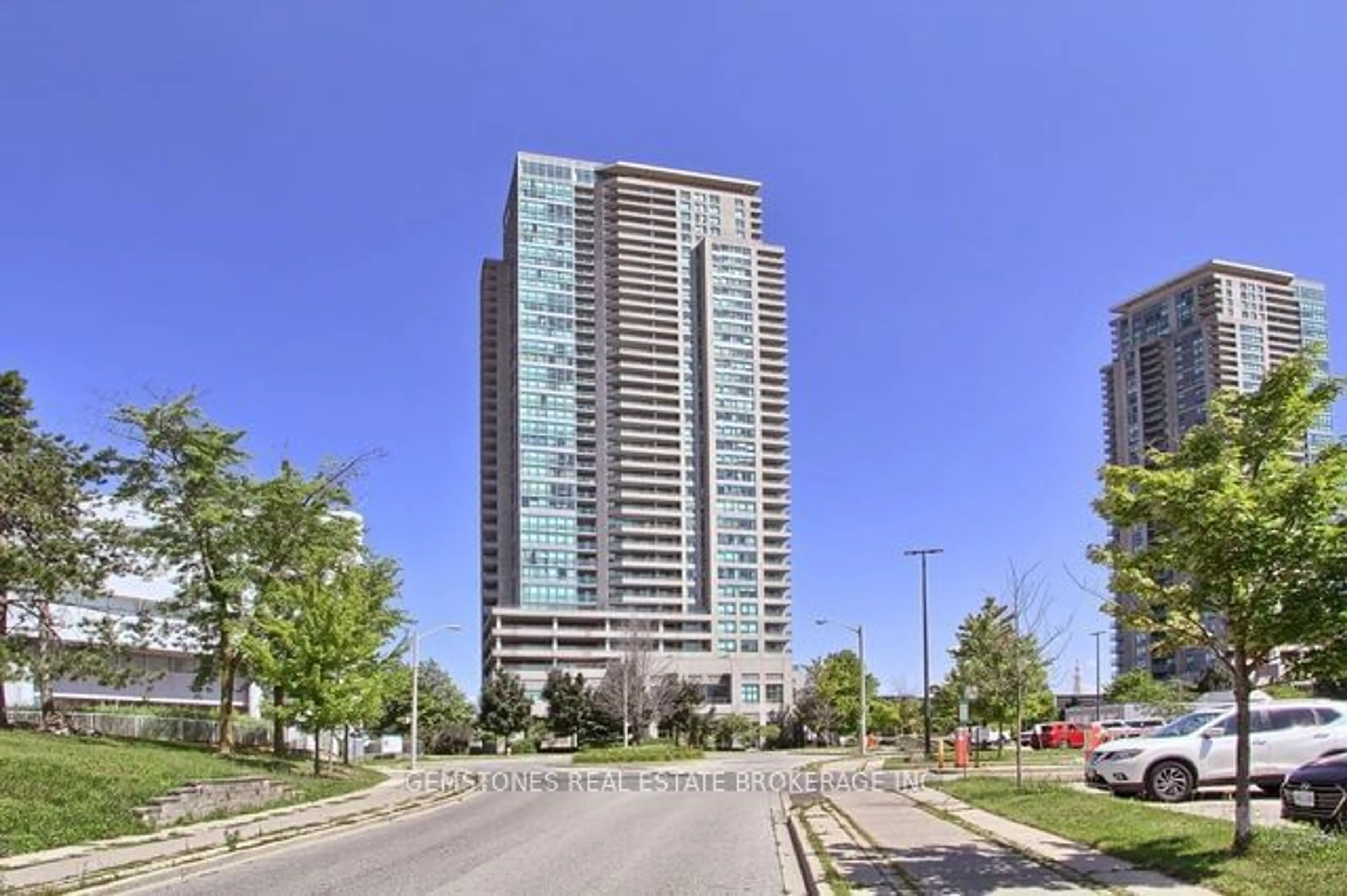 A pic from exterior of the house or condo, the street view for 50 Brian Harrison Way #209, Toronto Ontario M1P 5J4