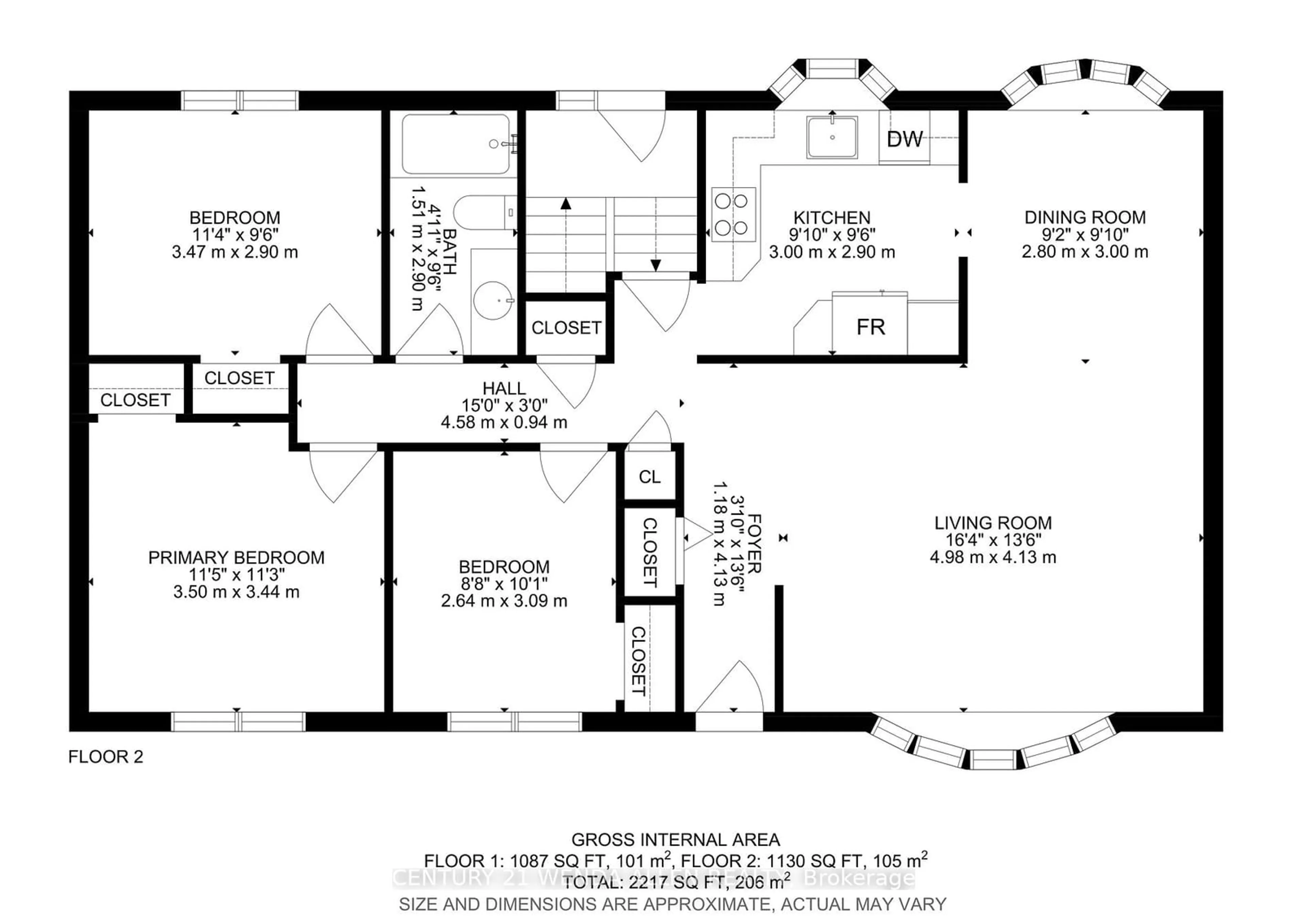 Floor plan for 475 Humewood Ave, Oshawa Ontario L1G 2V1