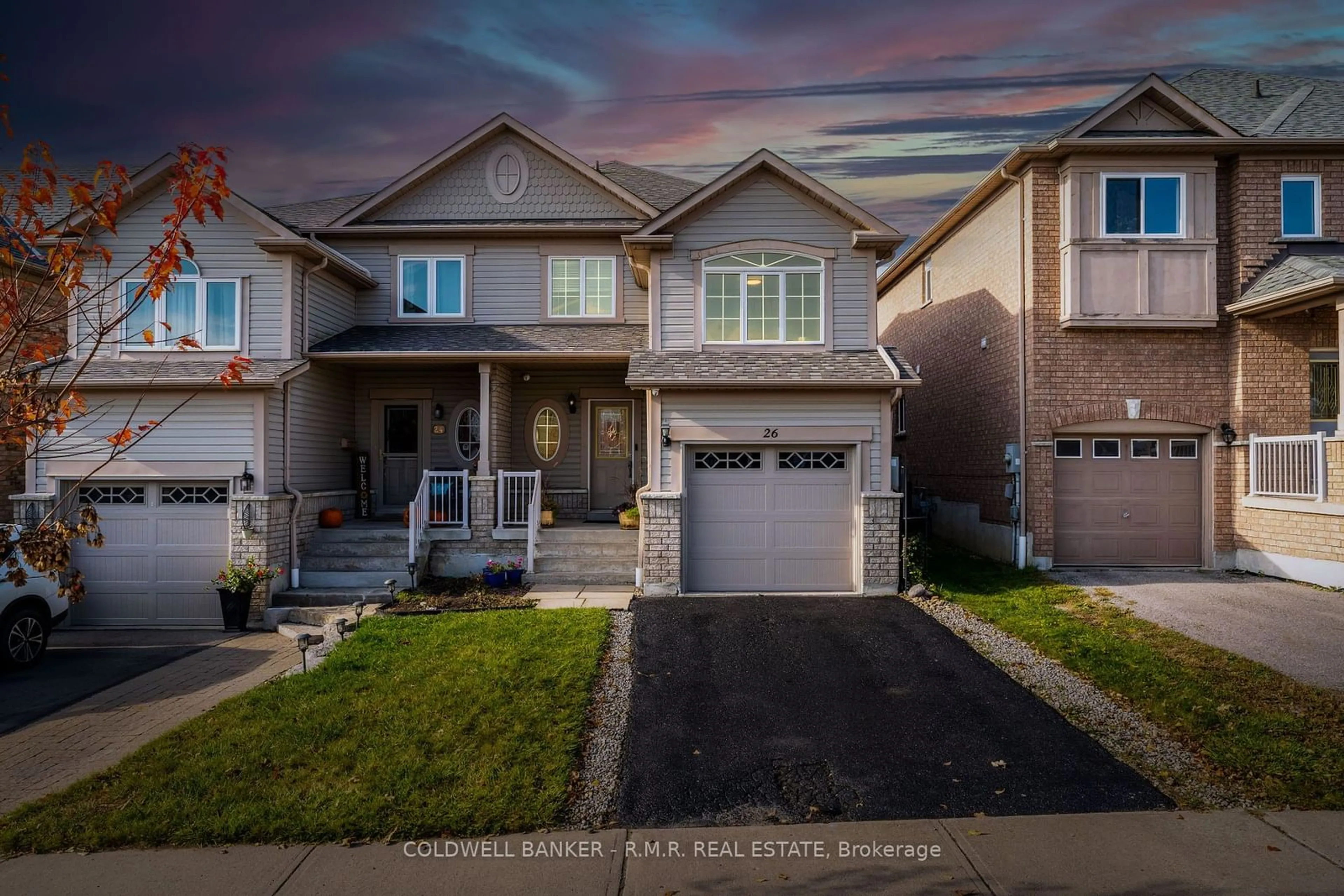 Frontside or backside of a home, the street view for 26 Candlebrook Dr, Whitby Ontario L1R 2V4