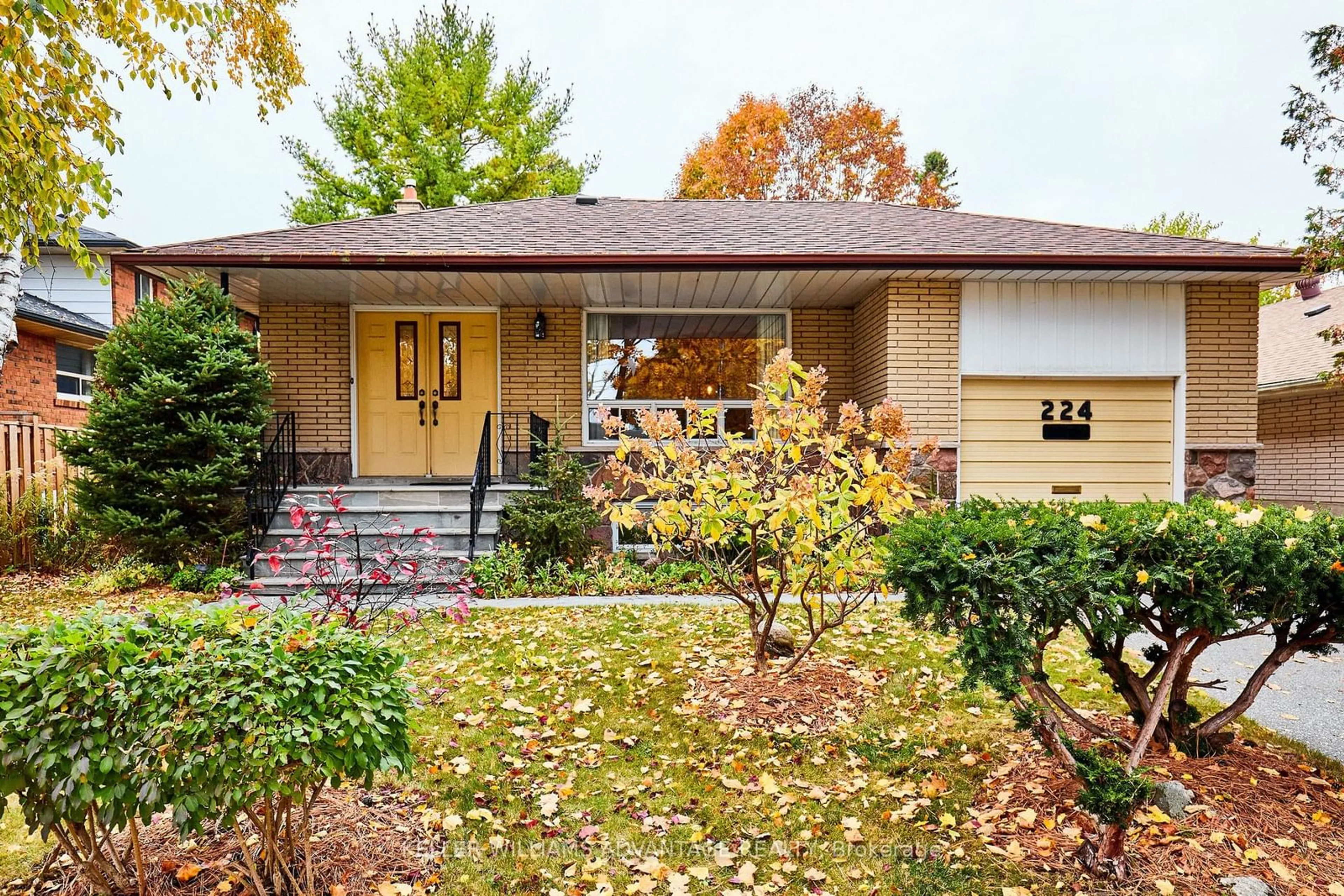 Home with brick exterior material for 224 Coronation Dr, Toronto Ontario M1E 2J4