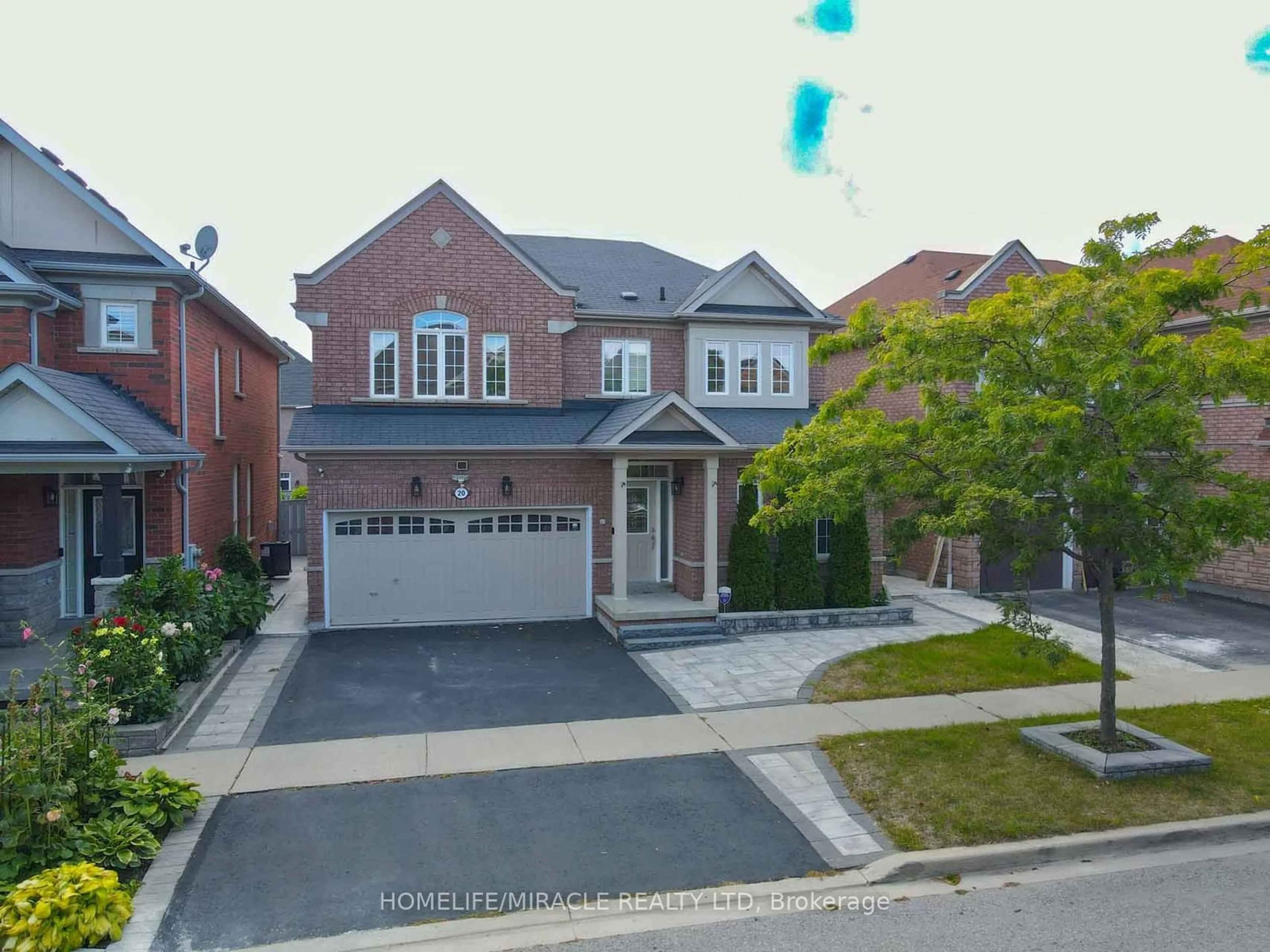 Frontside or backside of a home, the street view for 20 Cragg Cres, Ajax Ontario L1T 0E4