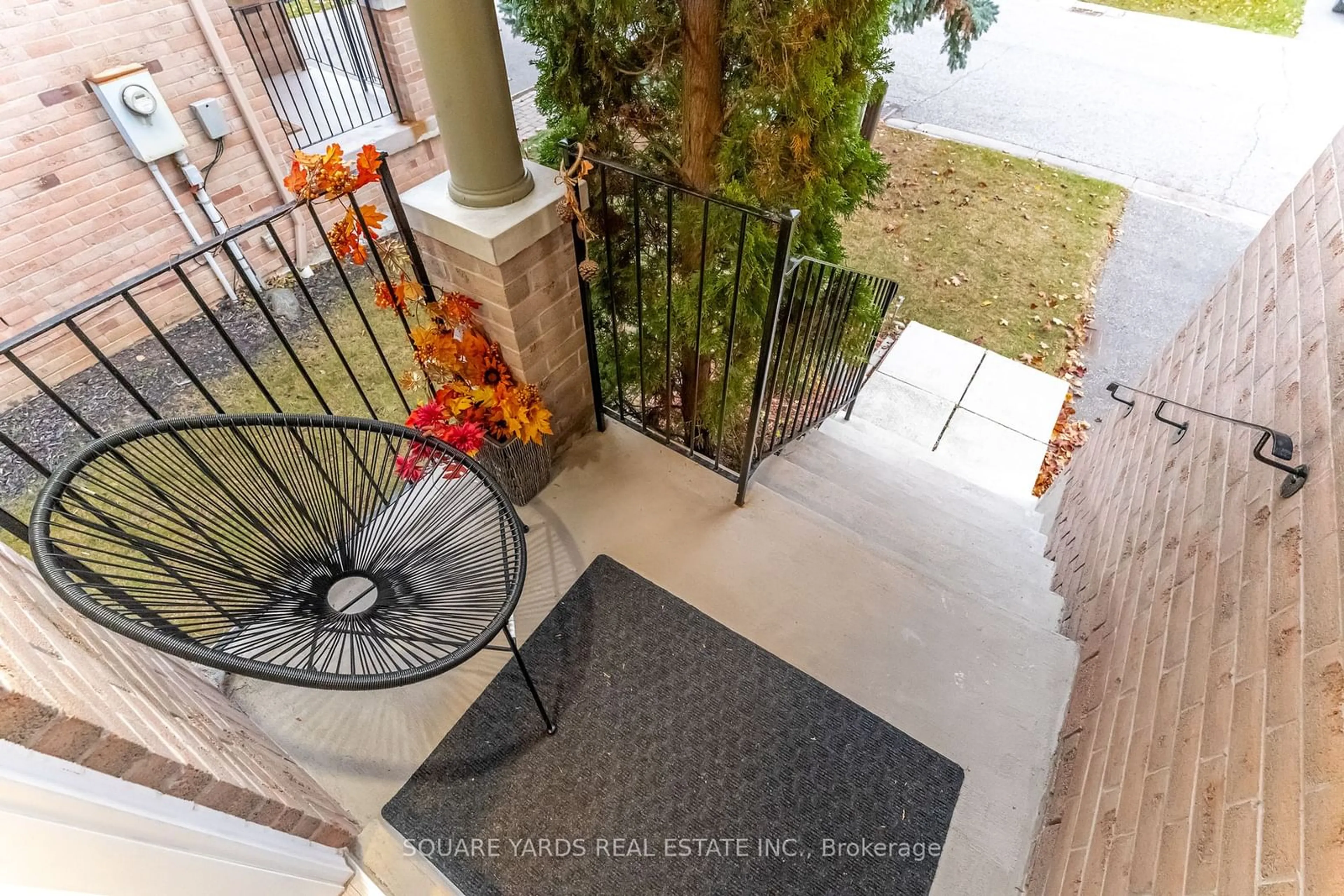 Patio, the fenced backyard for 17 Alexis Way, Whitby Ontario L1R 2N9