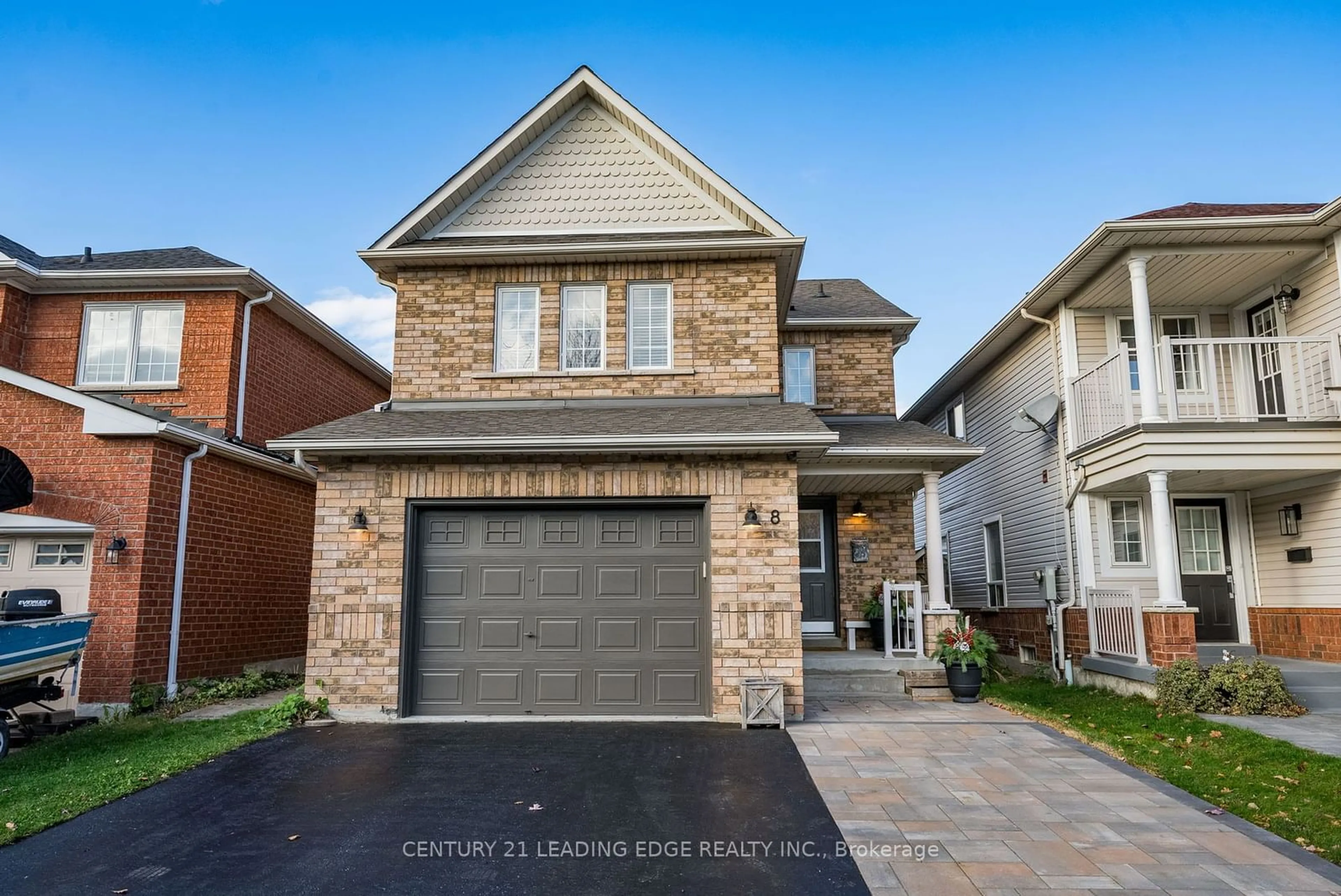 Frontside or backside of a home, cottage for 8 Hulley Cres, Ajax Ontario L1S 7E4