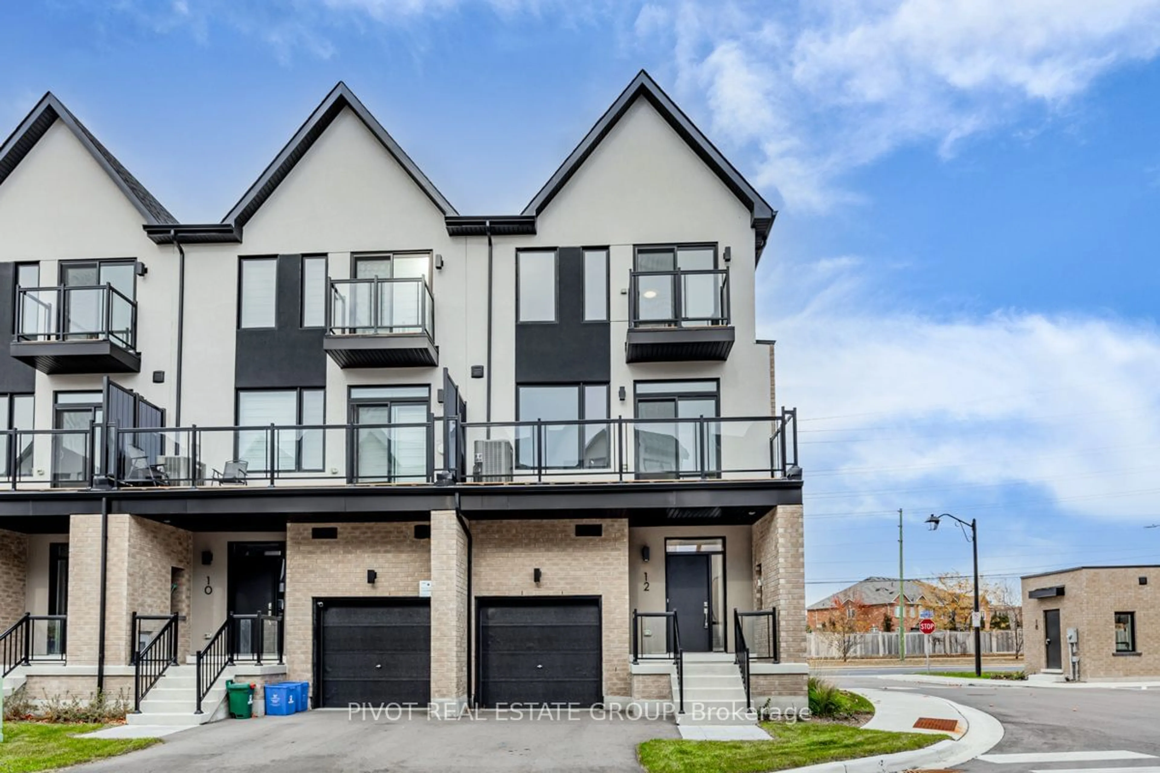 A pic from exterior of the house or condo, the street view for 12 Lively Way, Whitby Ontario L1R 0S3