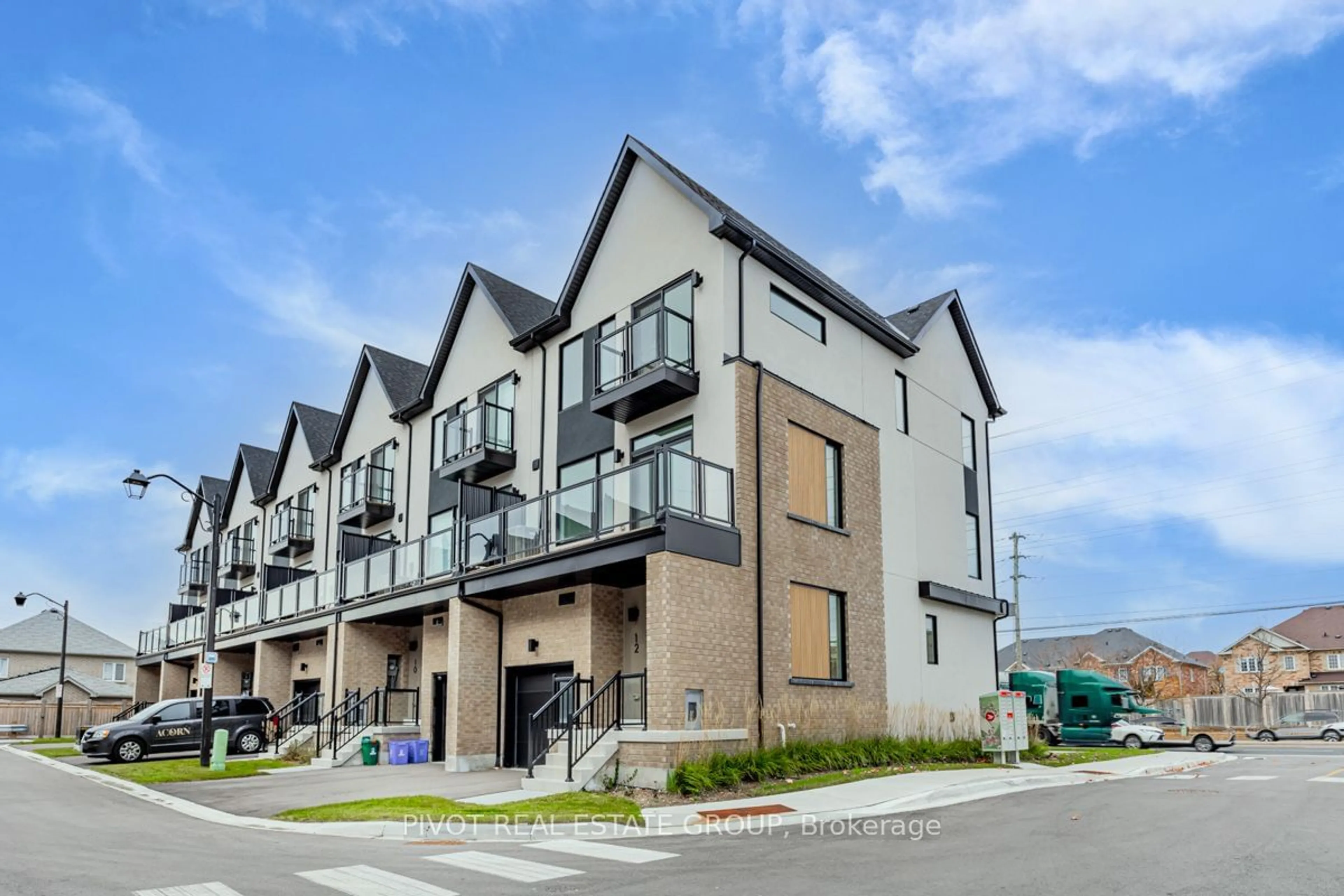 A pic from exterior of the house or condo, the front or back of building for 12 Lively Way, Whitby Ontario L1R 0S3