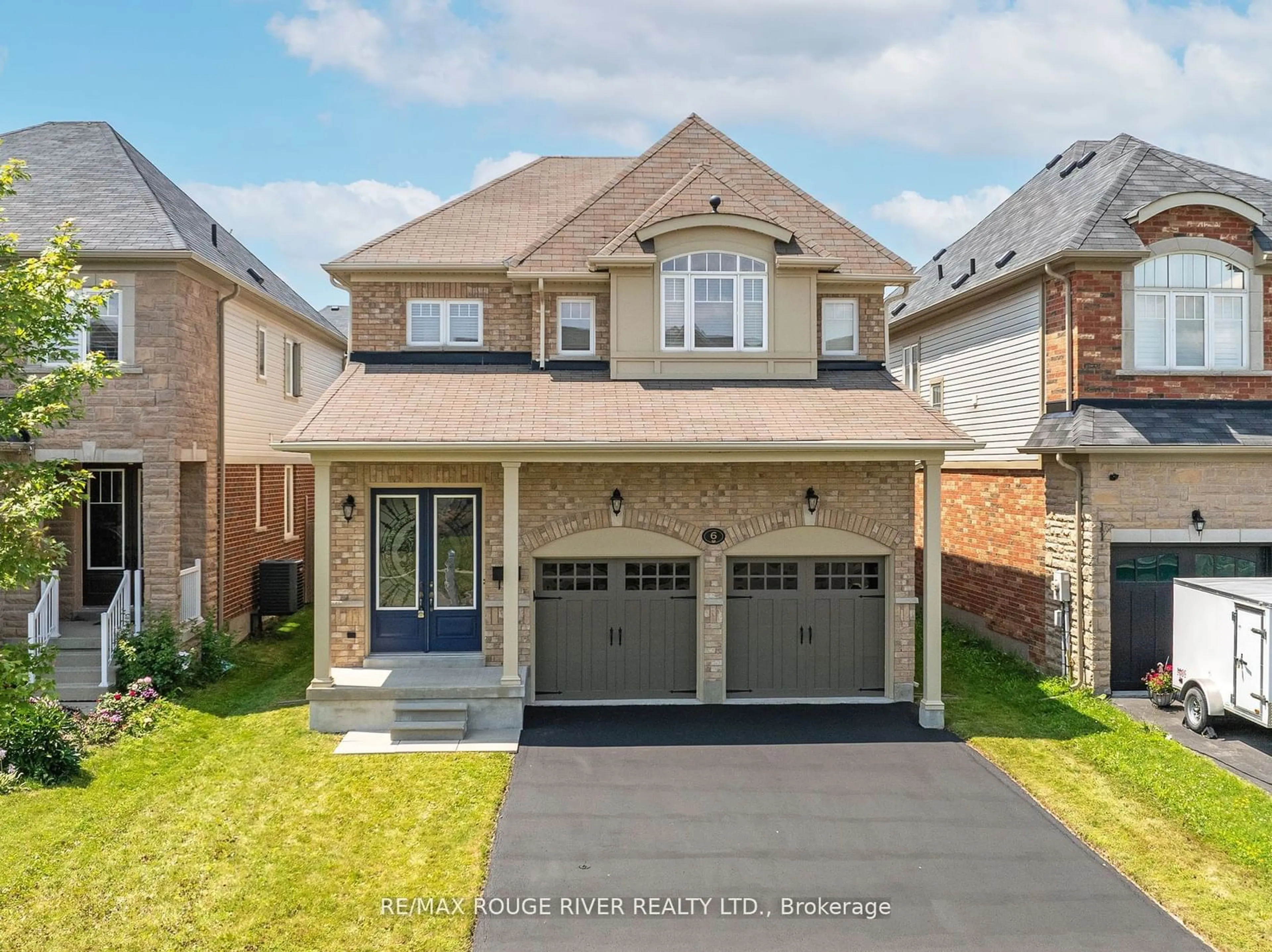 Frontside or backside of a home, the street view for 6 Buttonshaw St, Clarington Ontario L1C 0J9