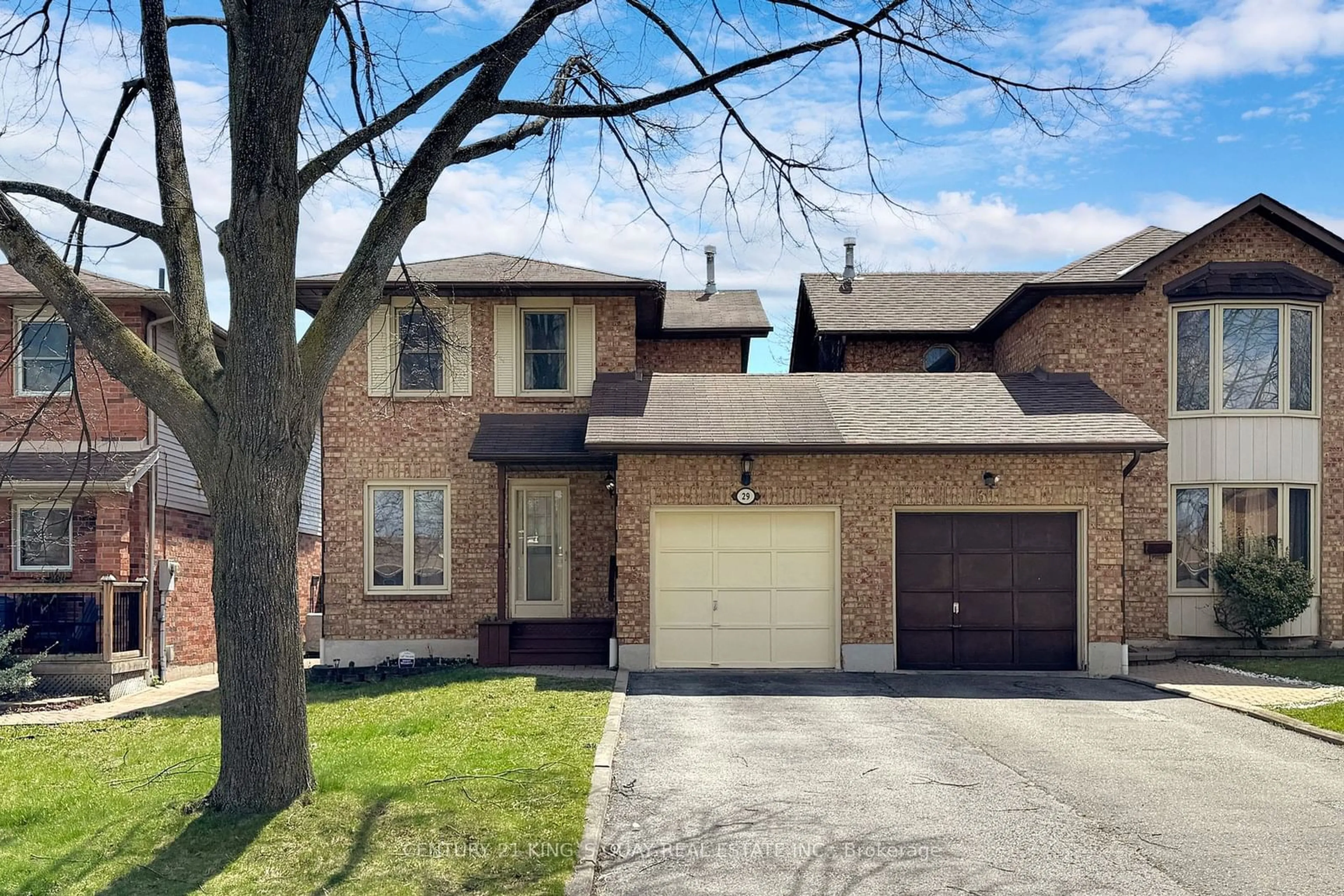 Home with brick exterior material for 29 Hewitt Cres, Ajax Ontario L1S 7A5