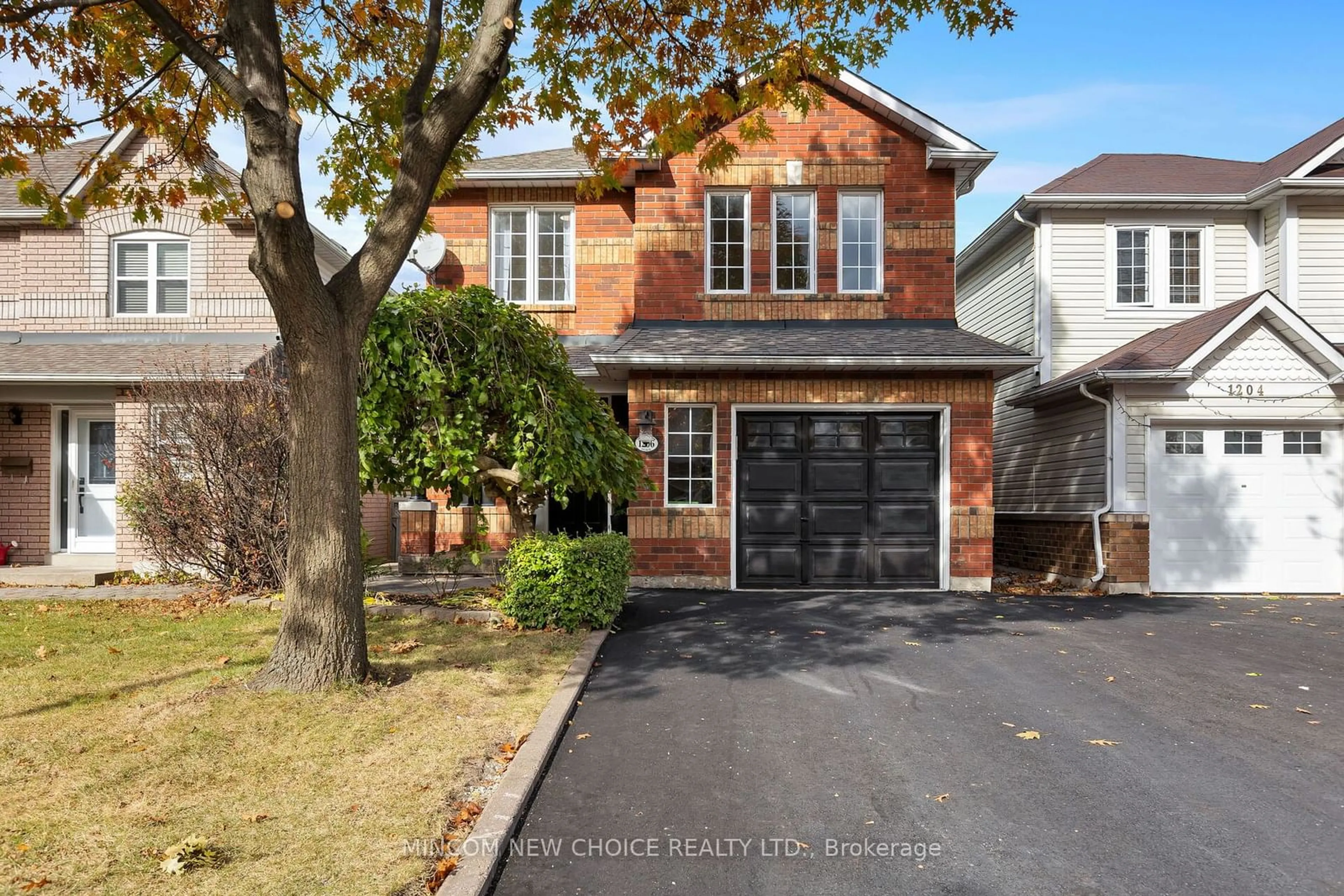 Home with brick exterior material for 1206 Monica Cook Pl, Pickering Ontario L1W 4A4