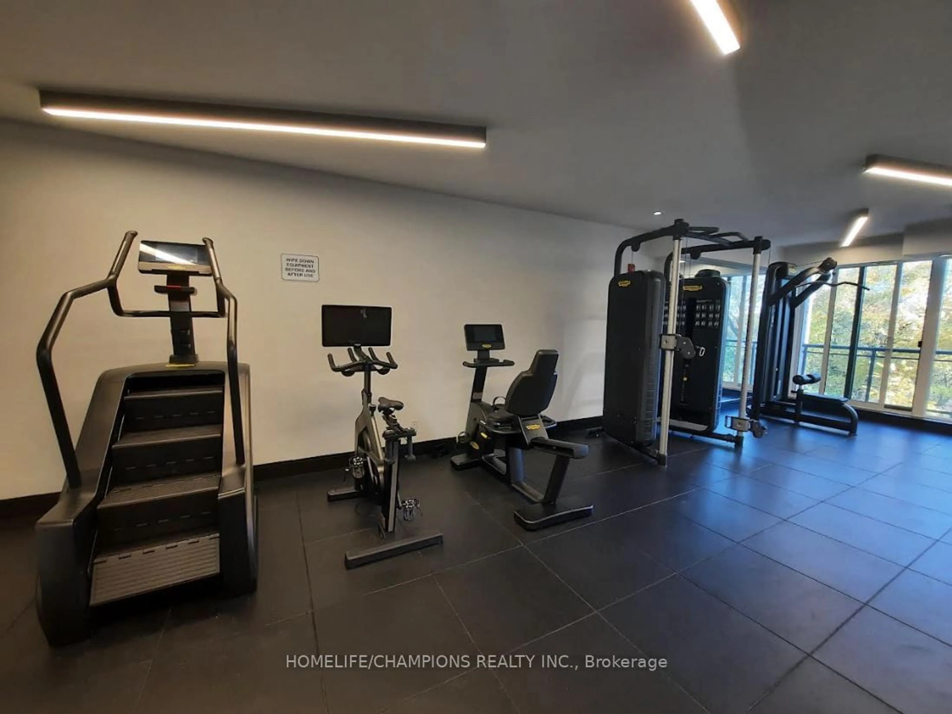 Gym or fitness room, unknown floor for 90 Glen Everest Rd #301, Toronto Ontario M1N 0C3