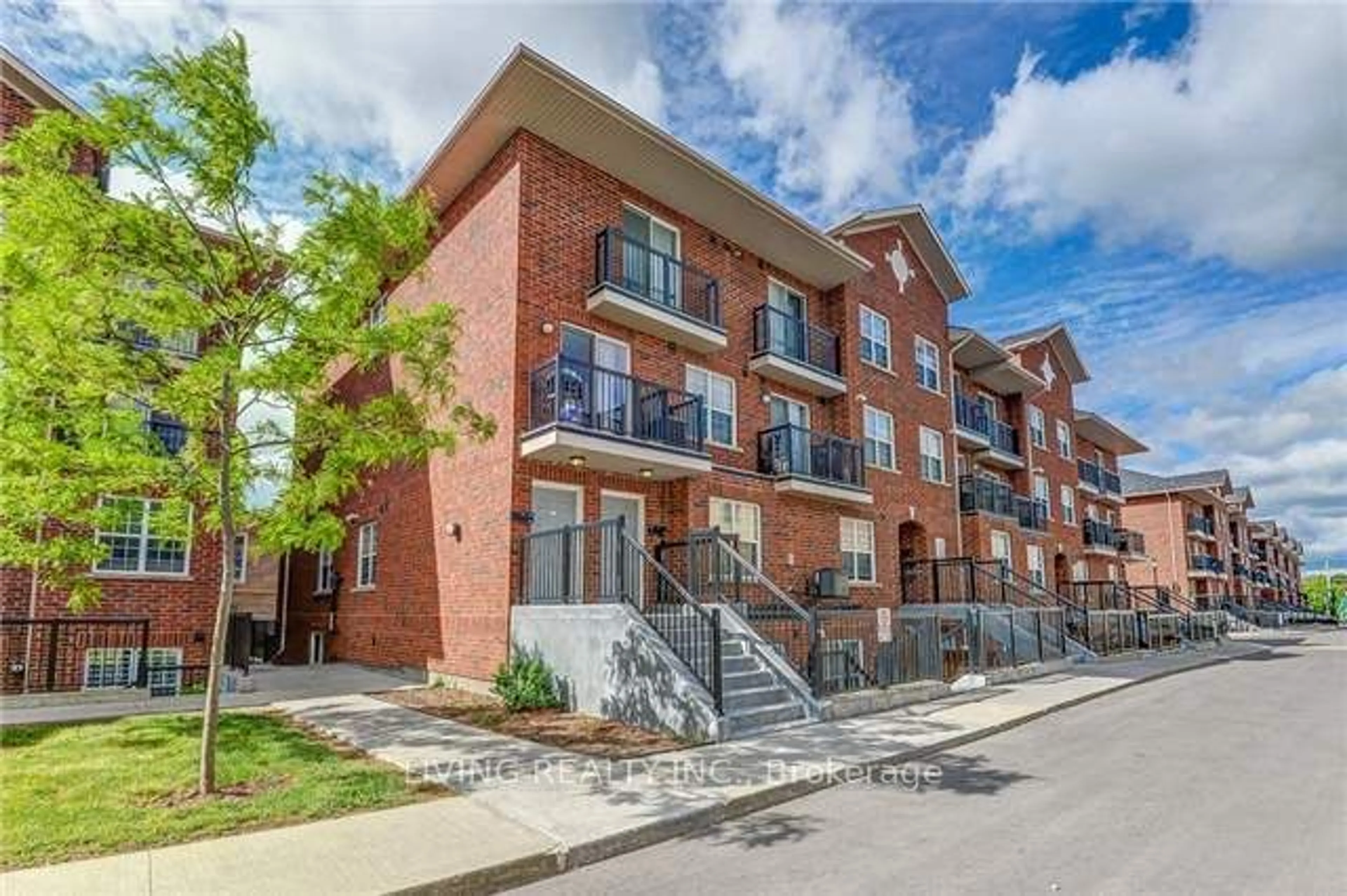 A pic from exterior of the house or condo, the street view for 25 Strangford Lane #303, Toronto Ontario M1L 0E5