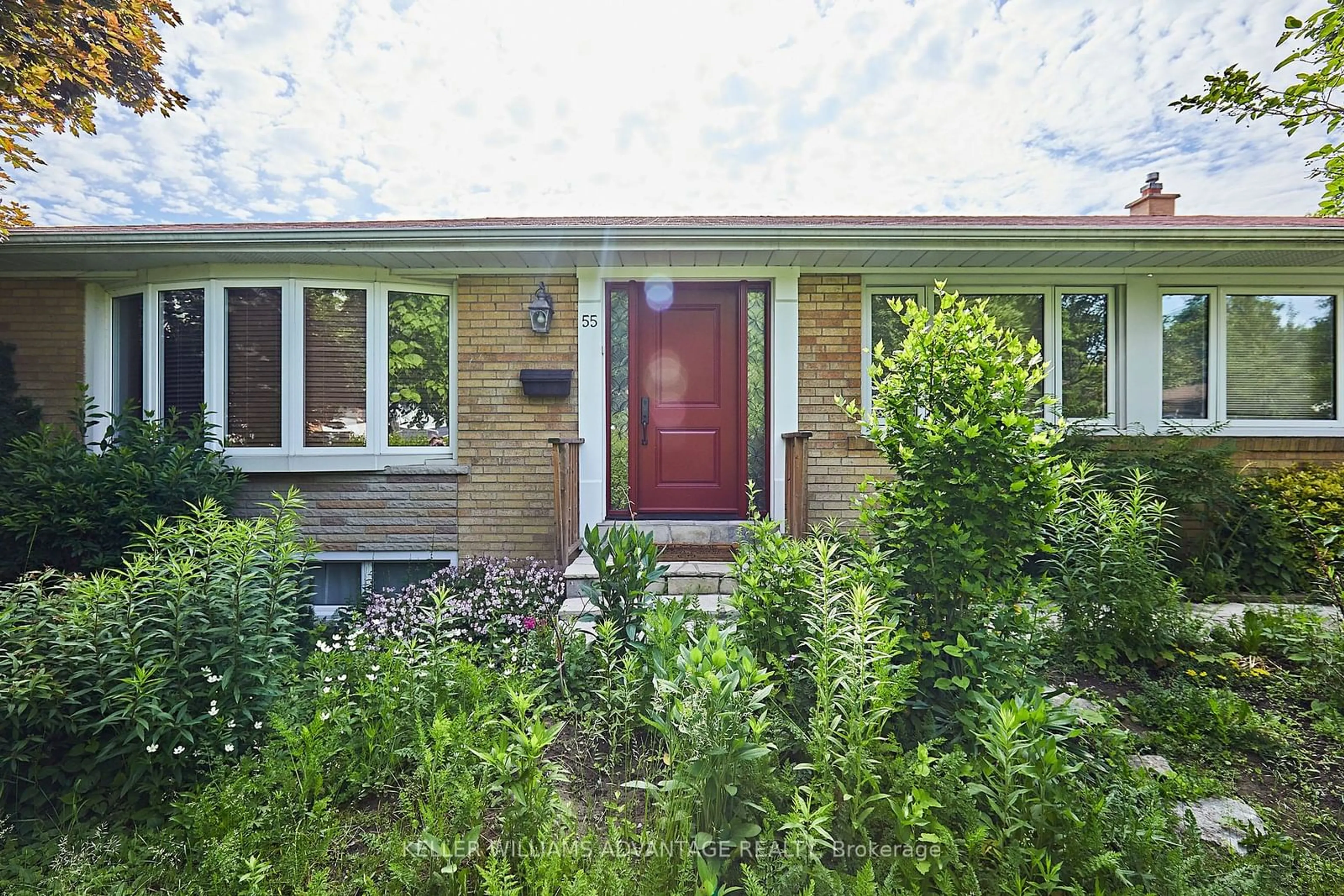 Home with brick exterior material for 55 Rowatson Rd, Toronto Ontario M1E 1K2