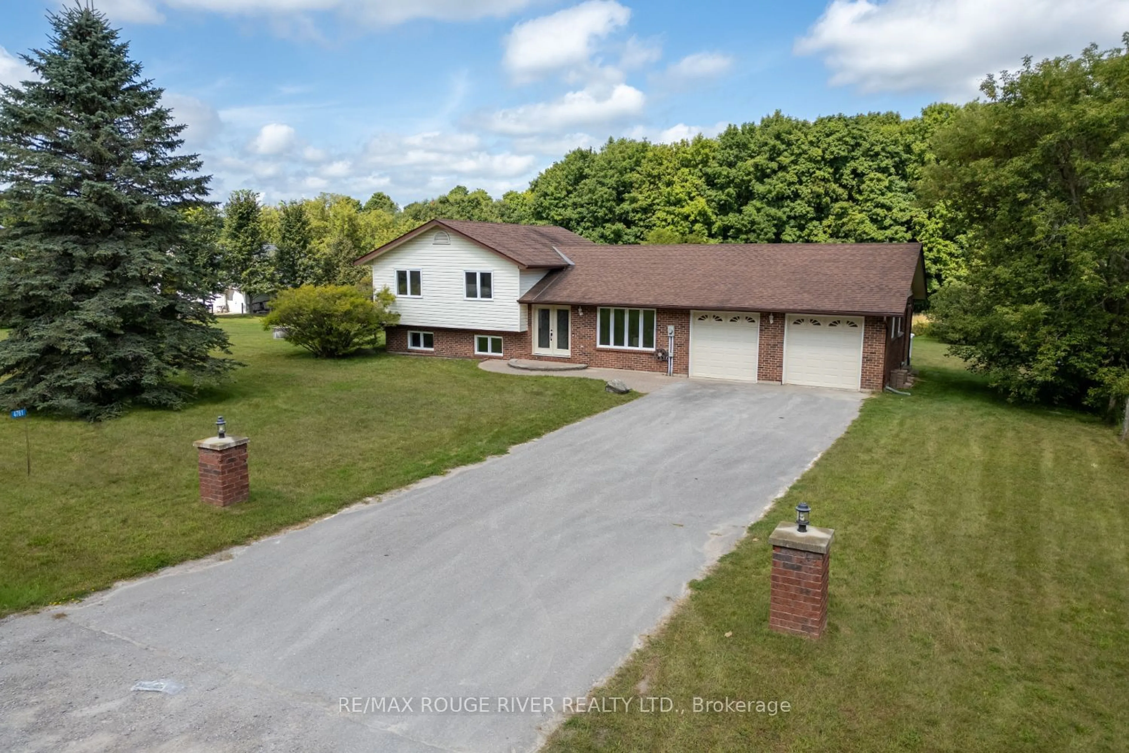 Frontside or backside of a home, the street view for 4761 Mckee Rd, Scugog Ontario L0B 1B0