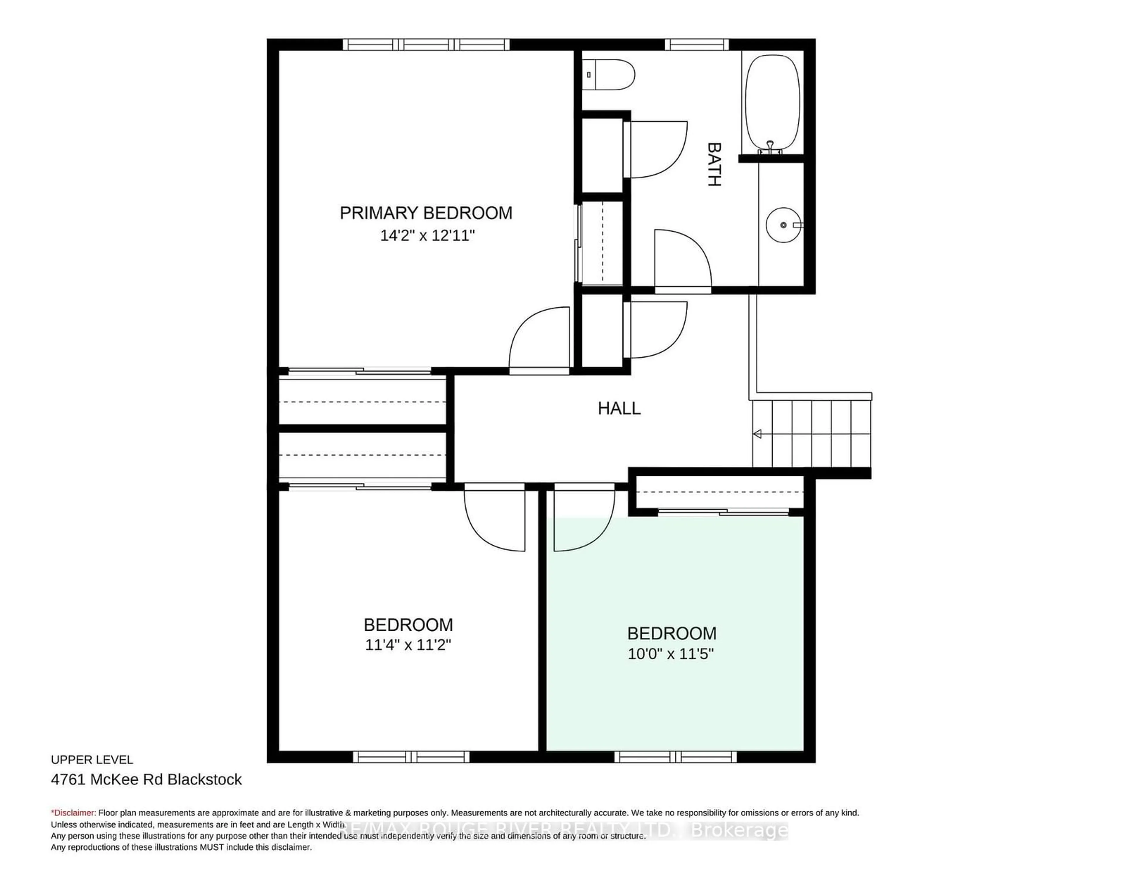 Floor plan for 4761 Mckee Rd, Scugog Ontario L0B 1B0