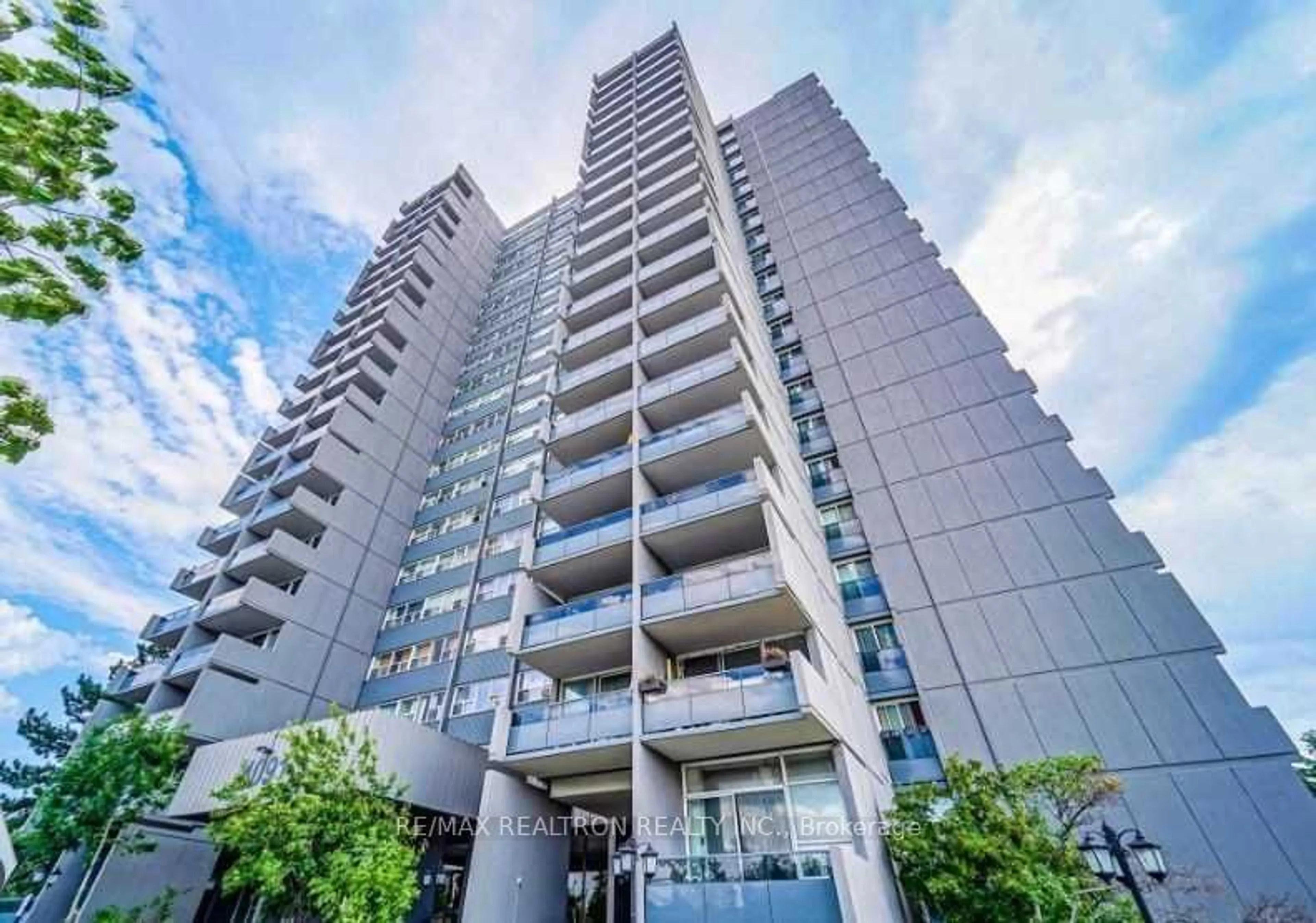 A pic from exterior of the house or condo, the front or back of building for 4091 Sheppard Ave #1102, Toronto Ontario M1S 3H2