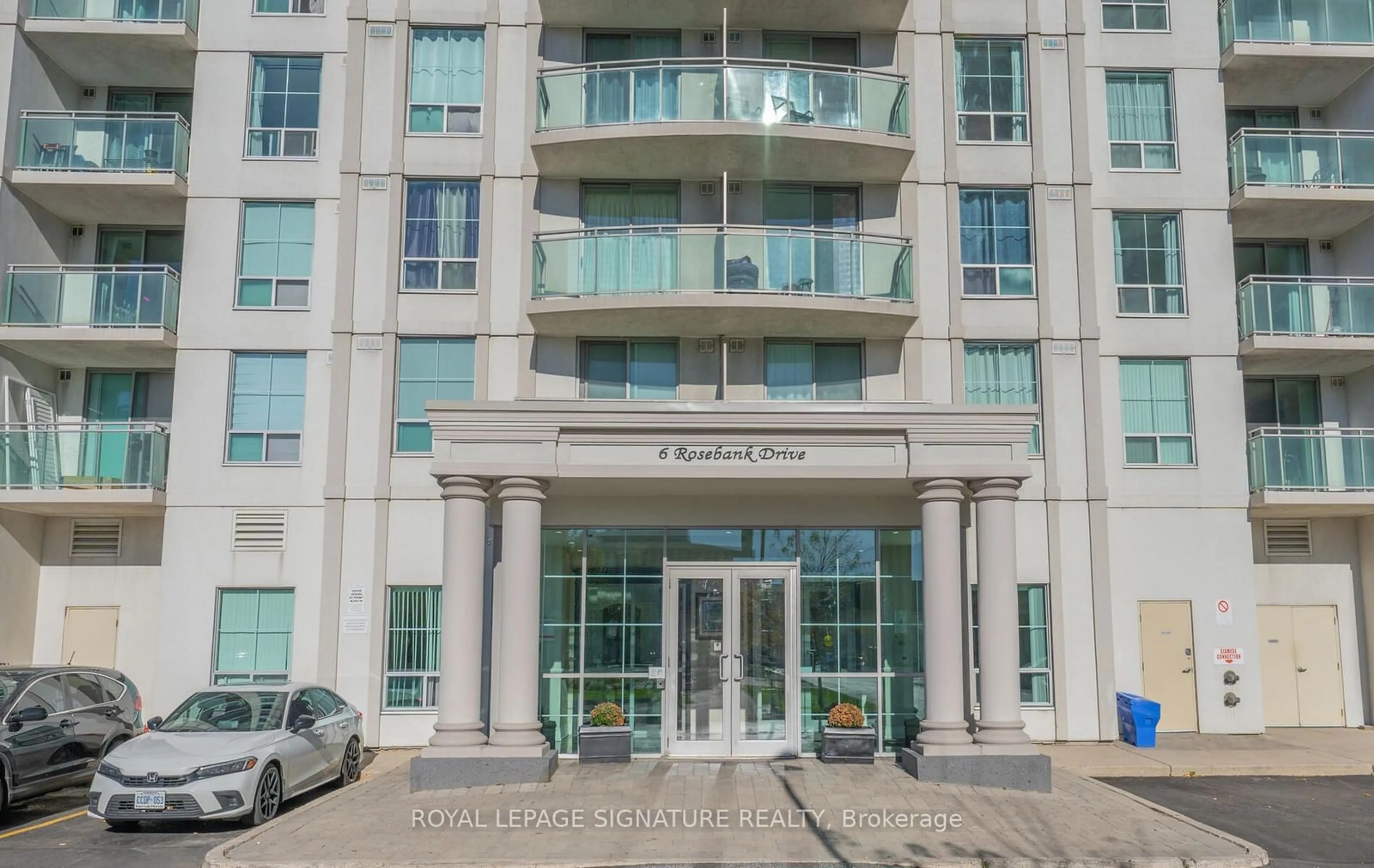 A pic from exterior of the house or condo, the front or back of building for 6 Rosebank Dr #10H, Toronto Ontario M1B 0A1