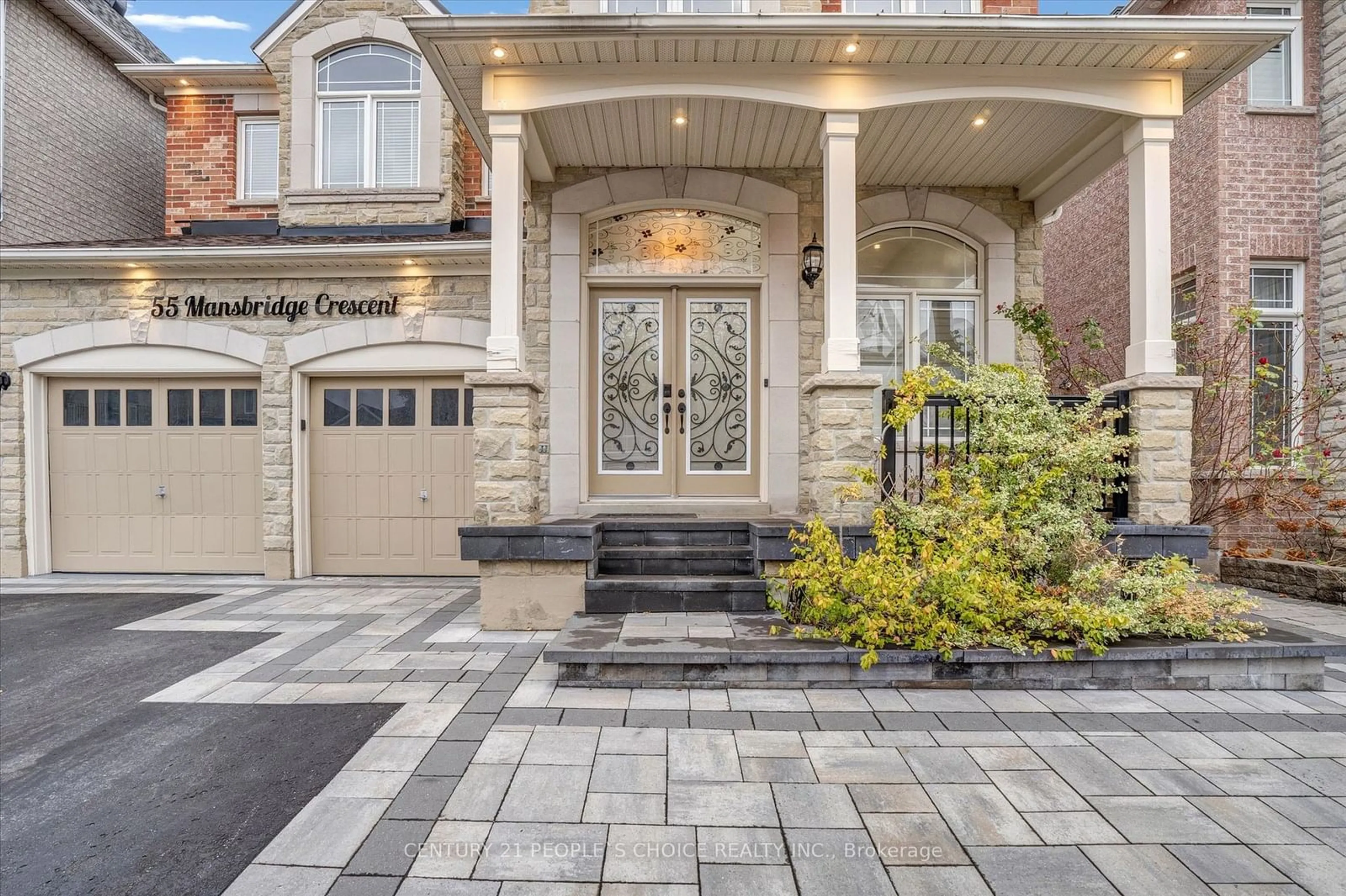 Indoor entryway, ceramic floors for 55 Mansbridge Cres, Ajax Ontario L1Z 1S3