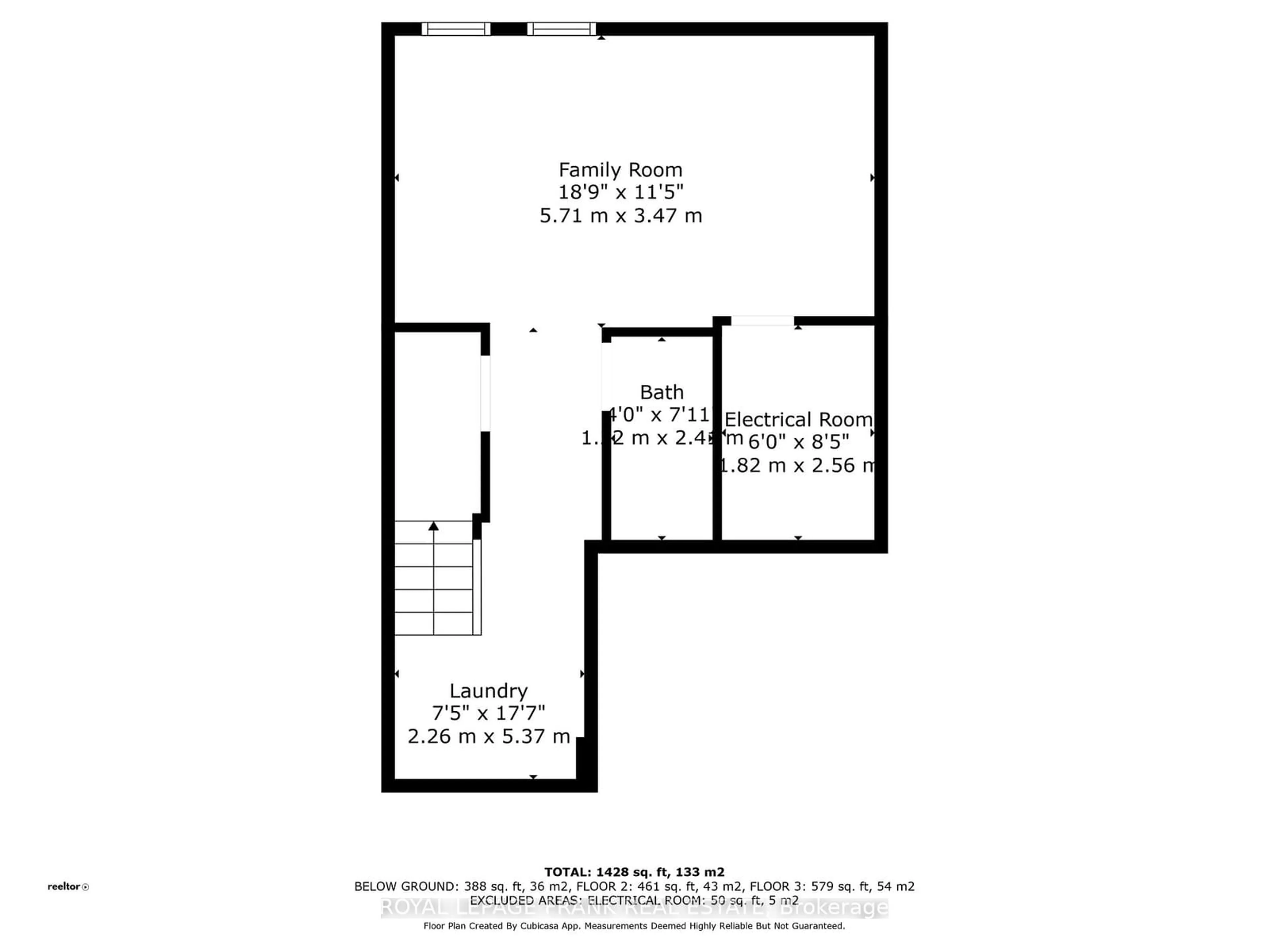 Floor plan for 39 Eastport Dr, Toronto Ontario M1C 5C4