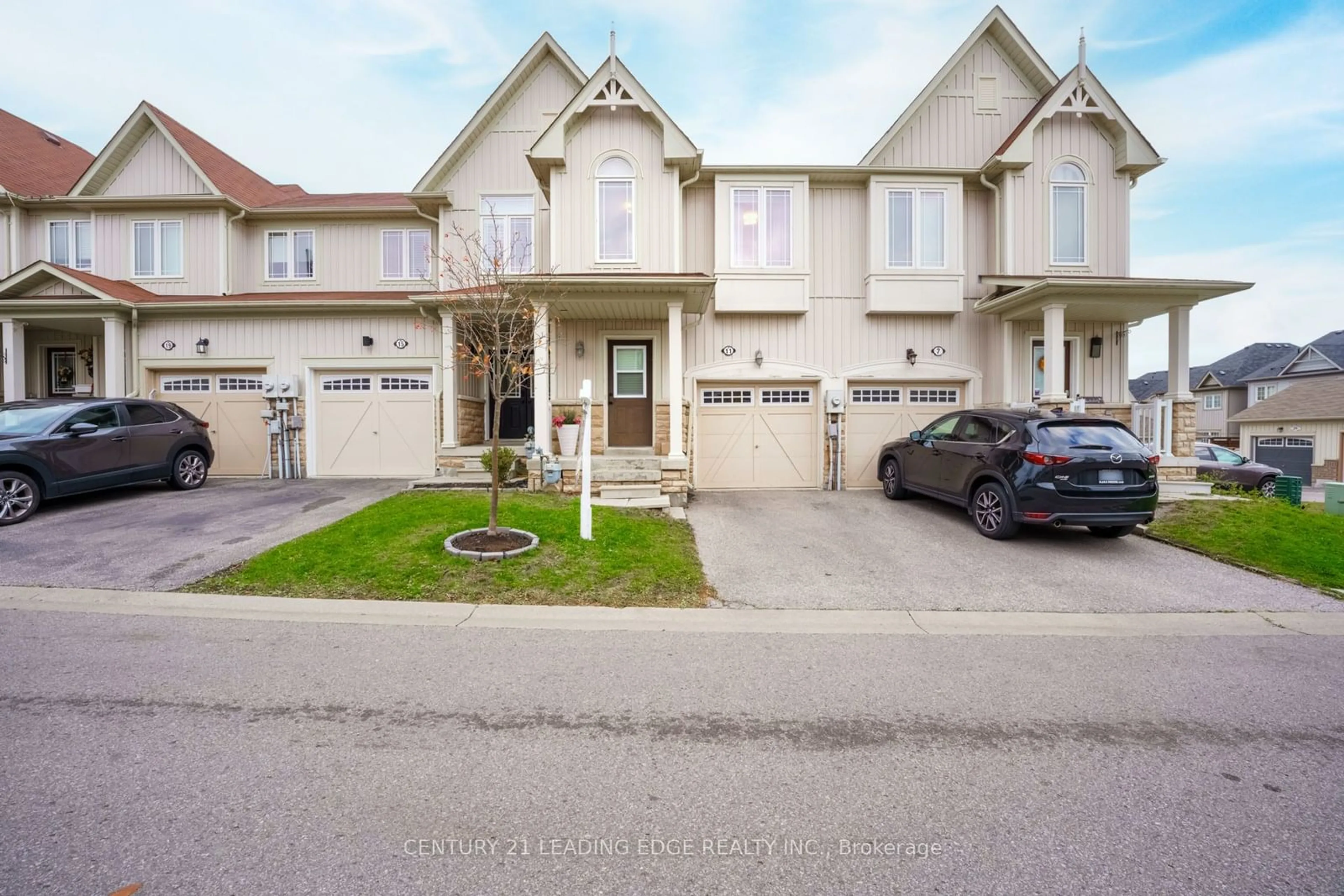 A pic from exterior of the house or condo, the street view for 11 Connell Lane, Clarington Ontario L1C 0J5