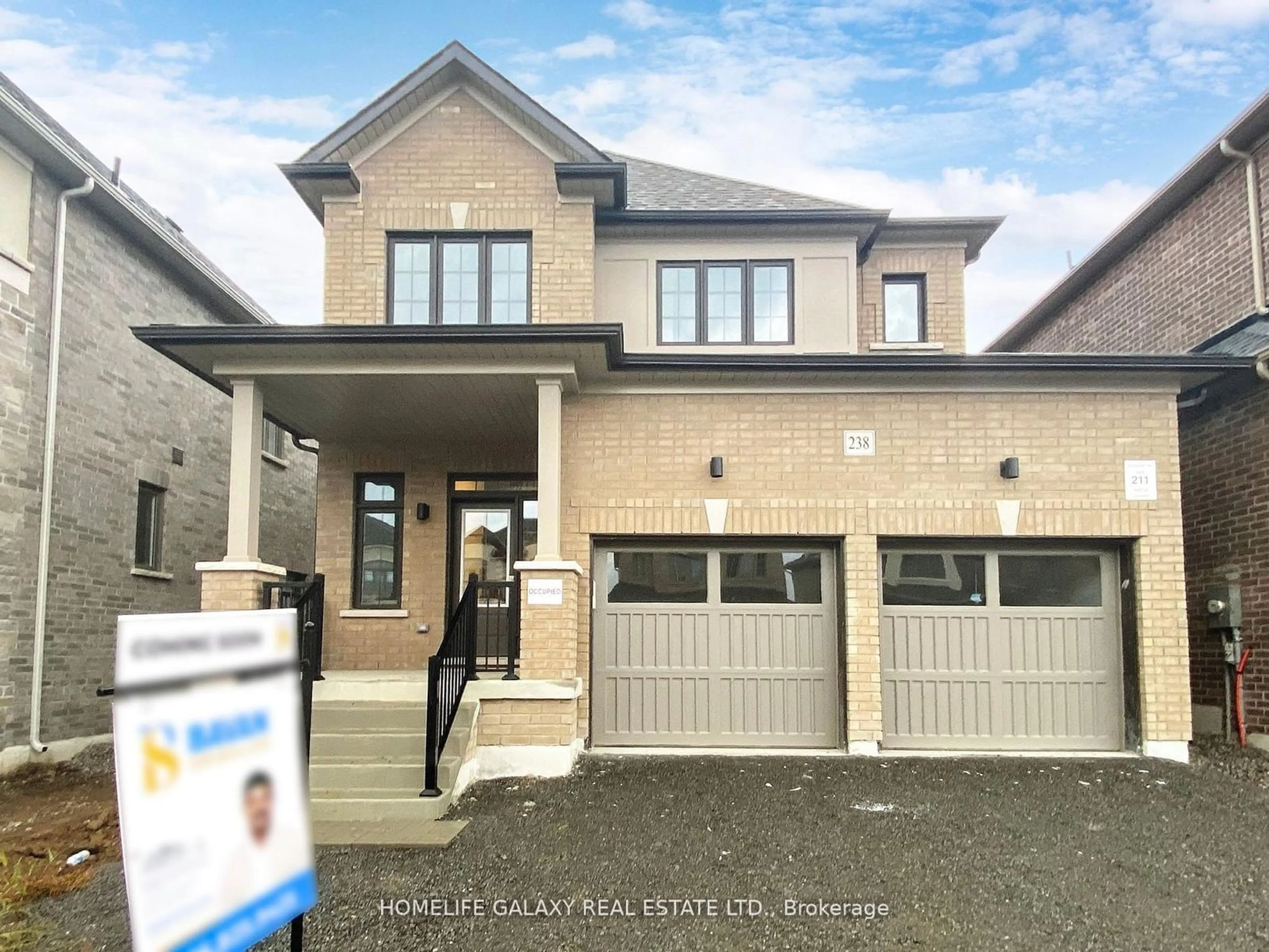 Home with brick exterior material for 238 Flood Ave, Clarington Ontario L1B 0C9