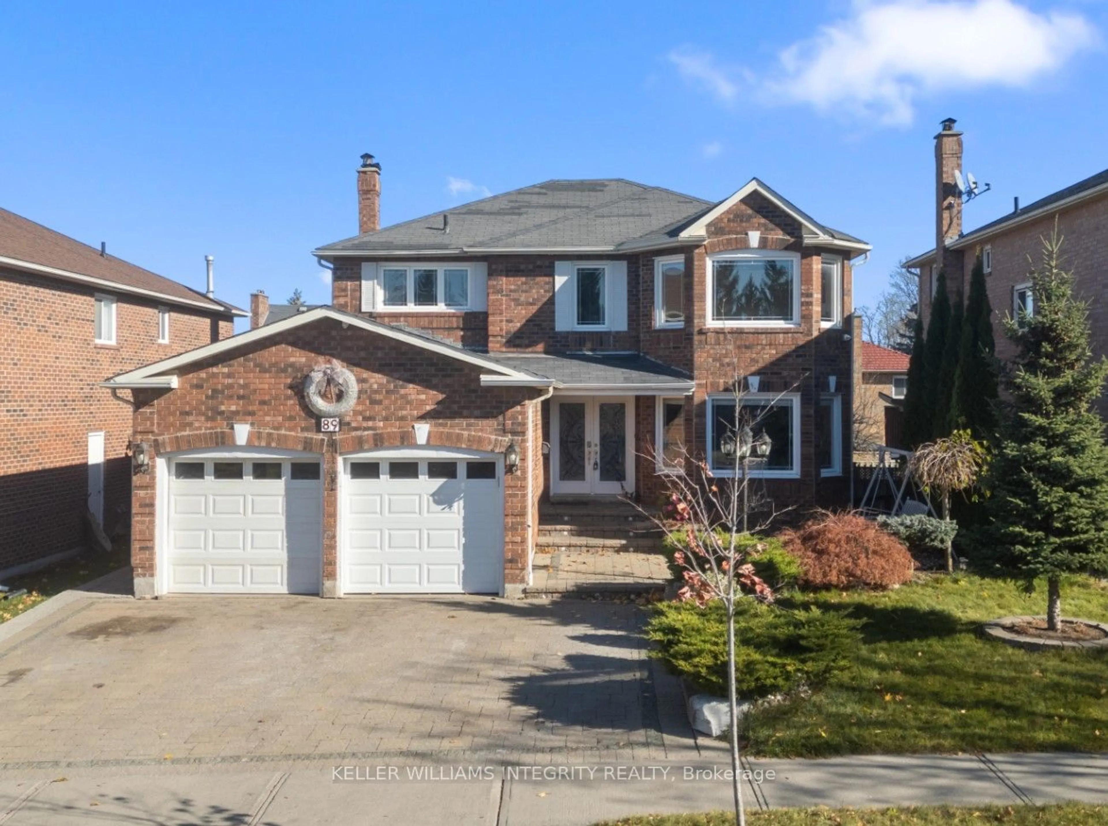 Frontside or backside of a home, the street view for 89 Wilce Dr, Ajax Ontario L1T 3K3