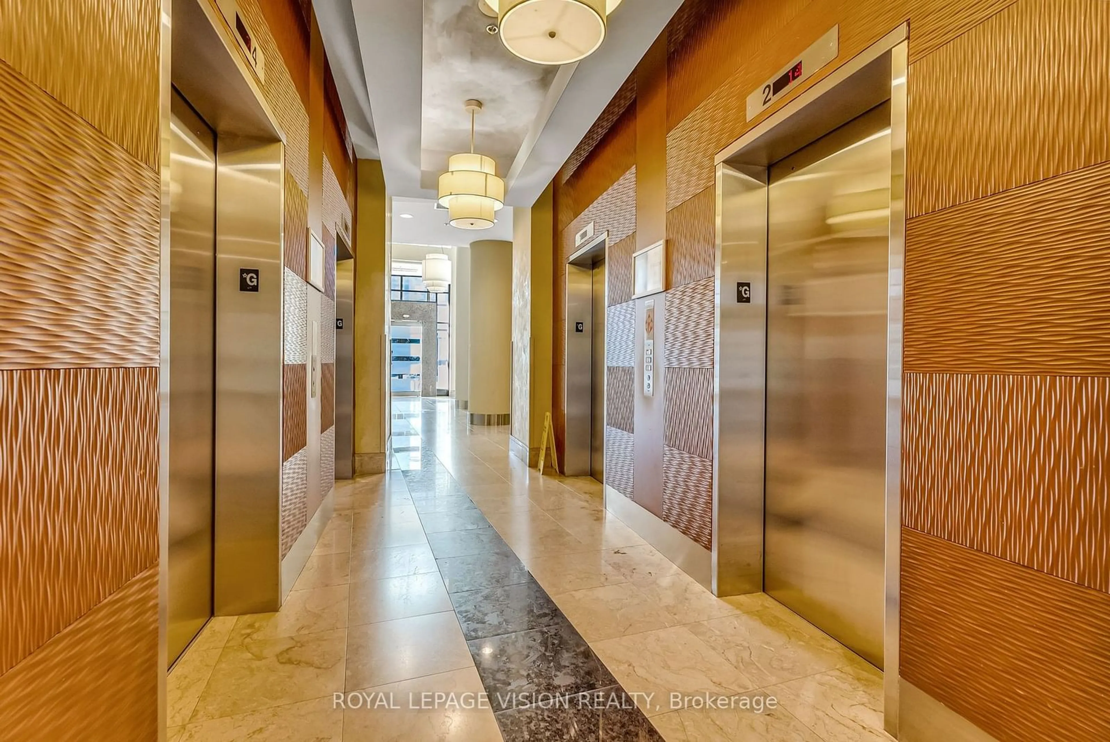 Indoor foyer, wood floors for 60 Brian Harrison Way #2103, Toronto Ontario M1P 5J4