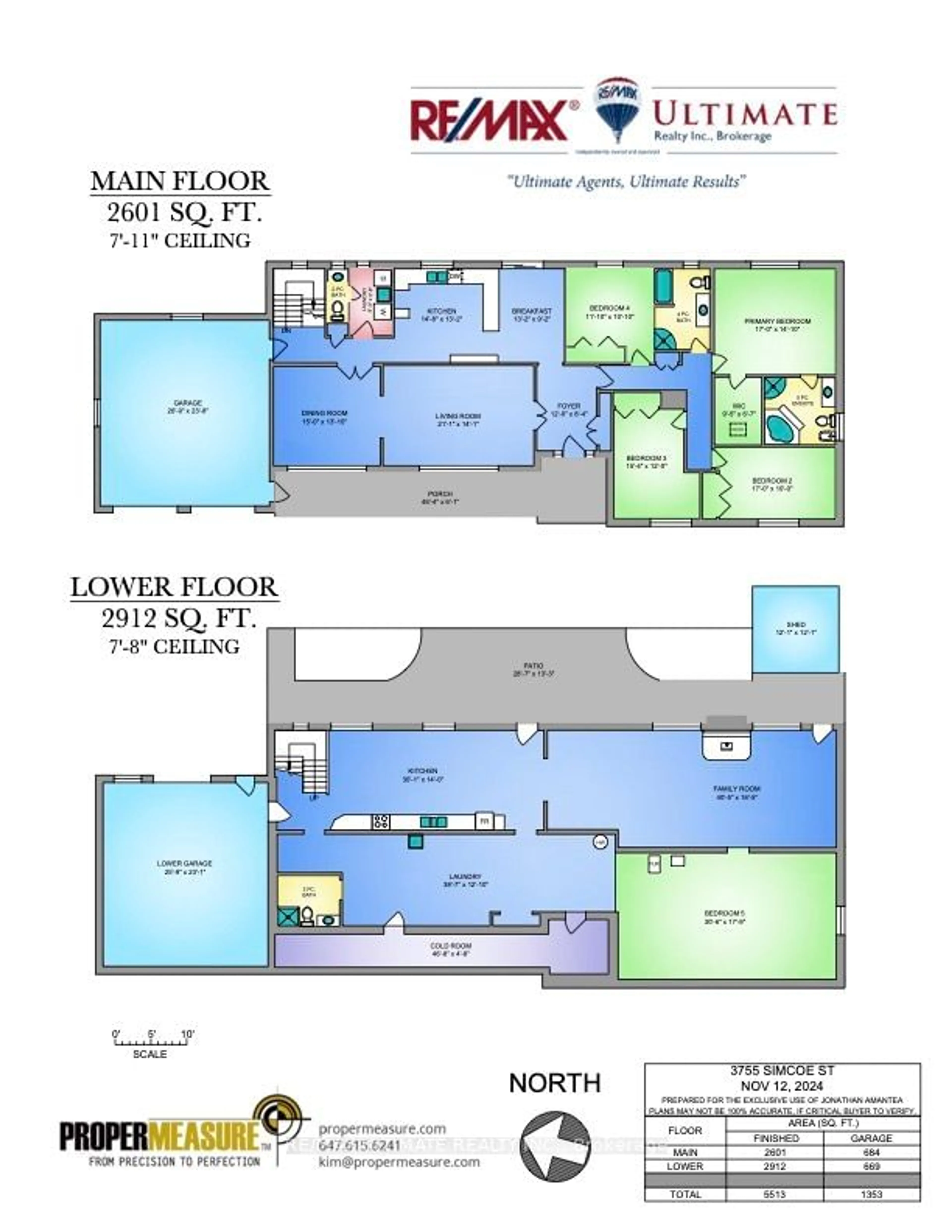 Floor plan for 3755 Simcoe St, Oshawa Ontario L1H 0S2