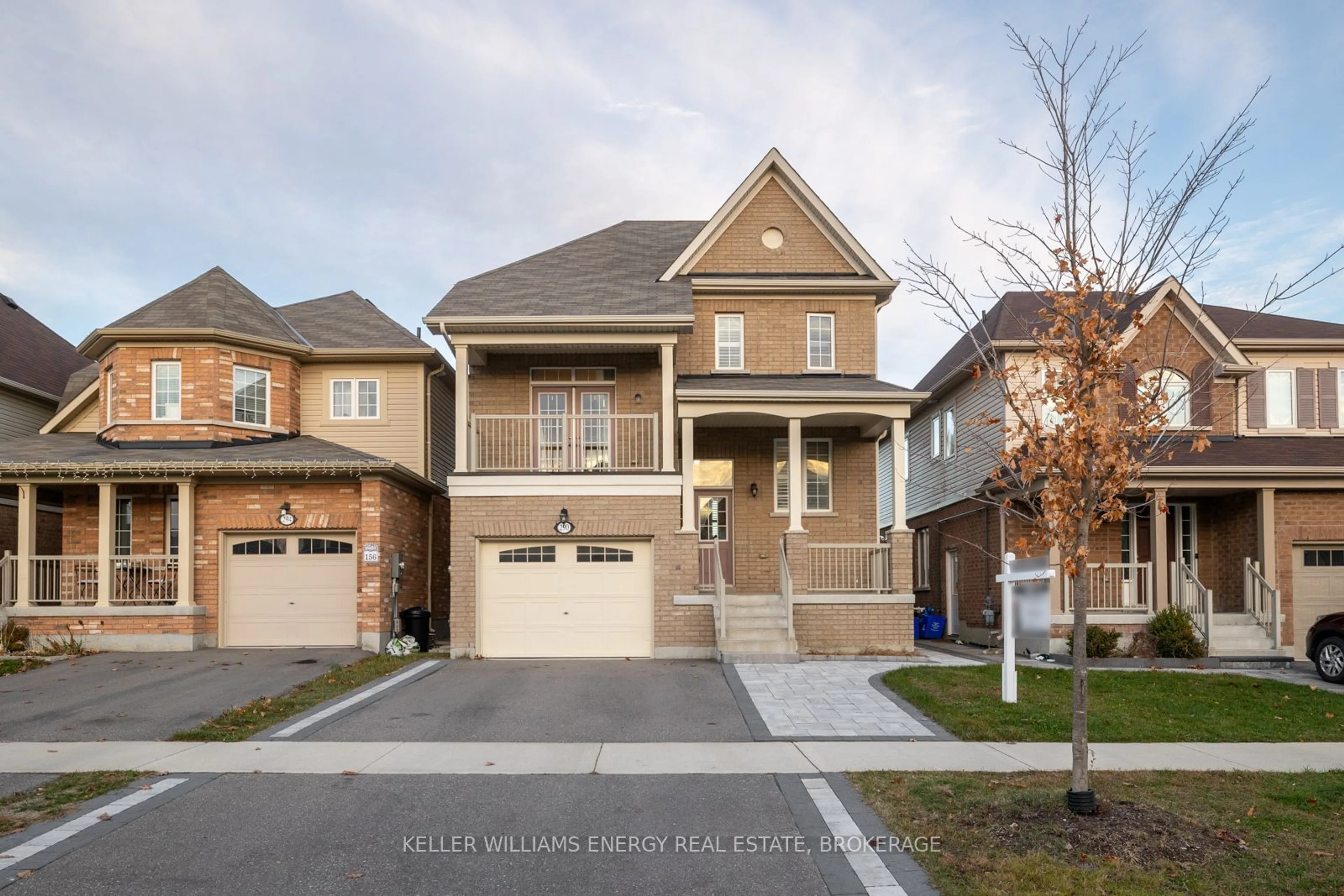 Frontside or backside of a home, the street view for 290 Kenneth Cole Dr, Clarington Ontario L1C 0W3