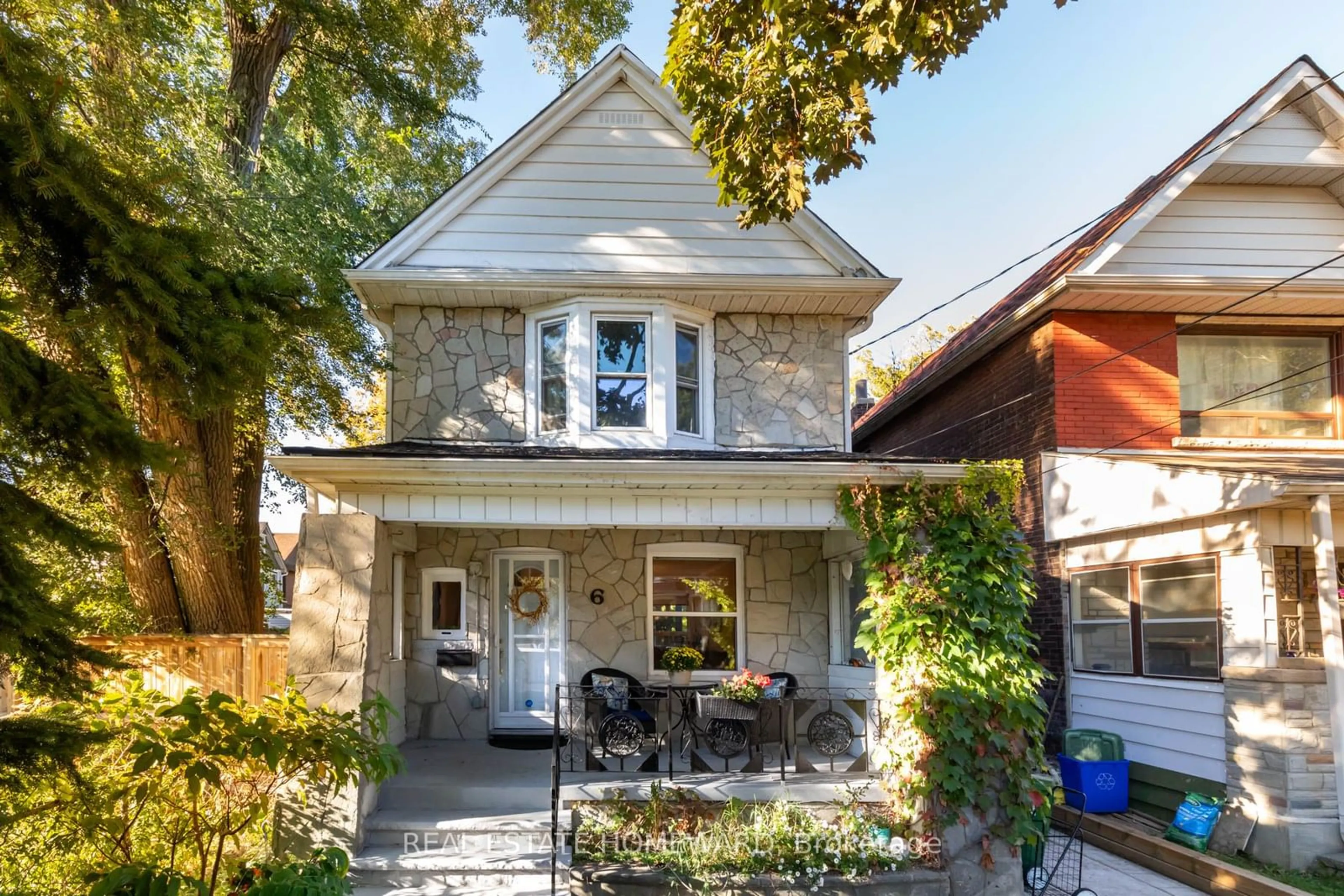 Frontside or backside of a home, cottage for 6 Balfour Ave, Toronto Ontario M4C 1T5