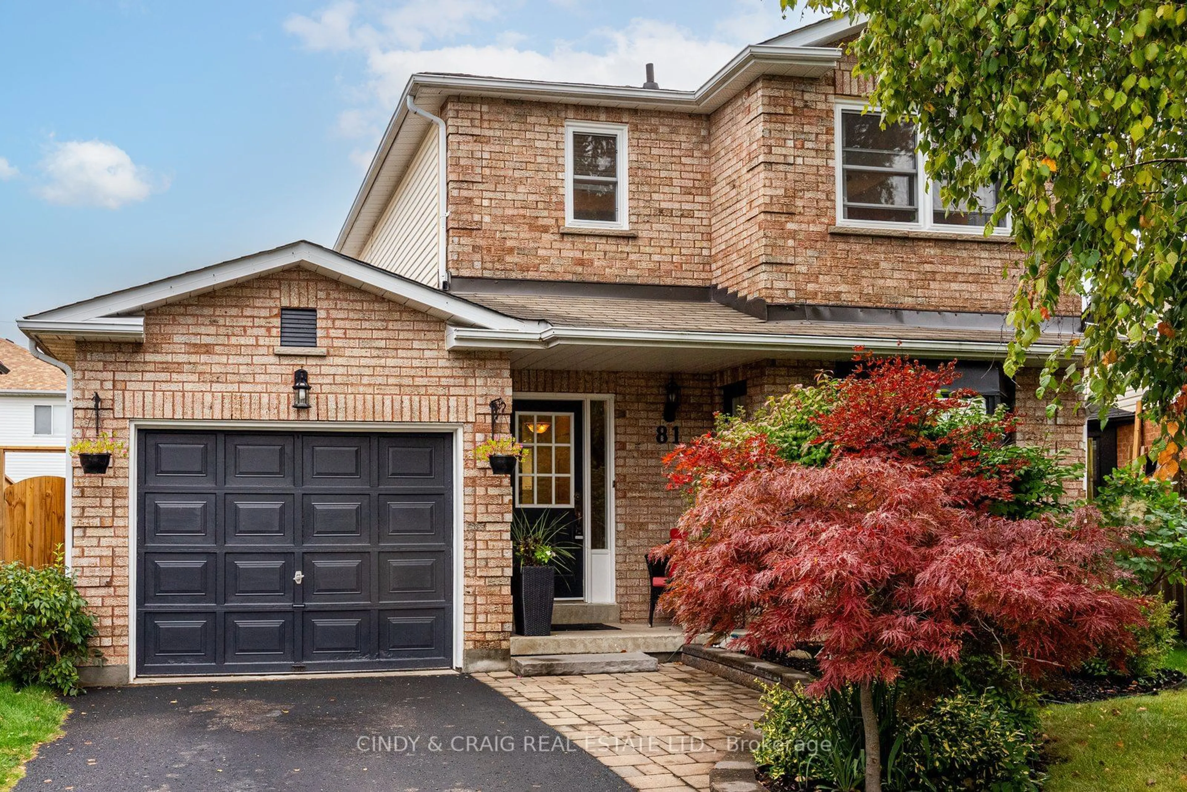 Home with brick exterior material for 81 Beechnut Cres, Clarington Ontario L1E 1Y4