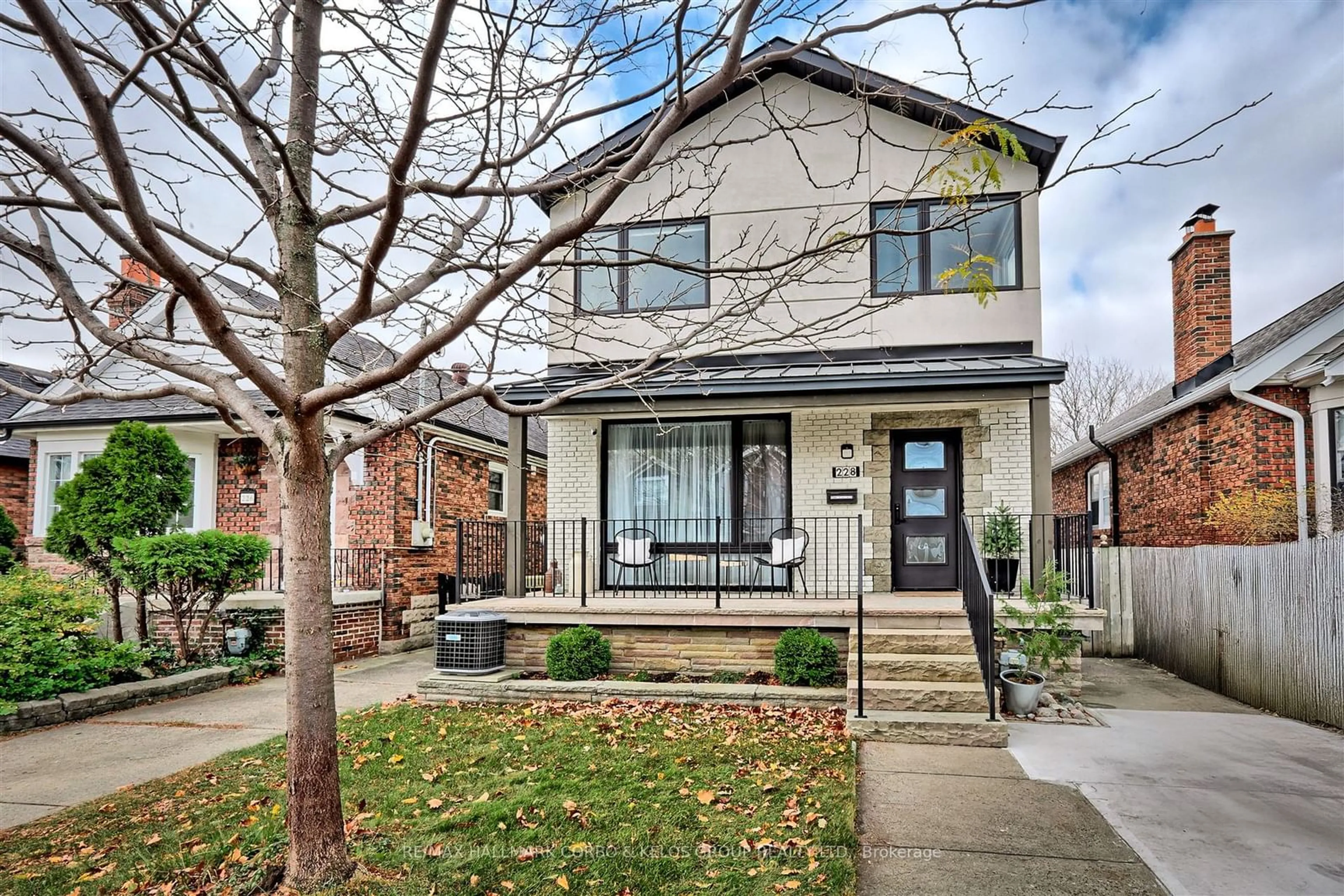 Frontside or backside of a home, cottage for 228 Donlands Ave, Toronto Ontario M4J 3R2