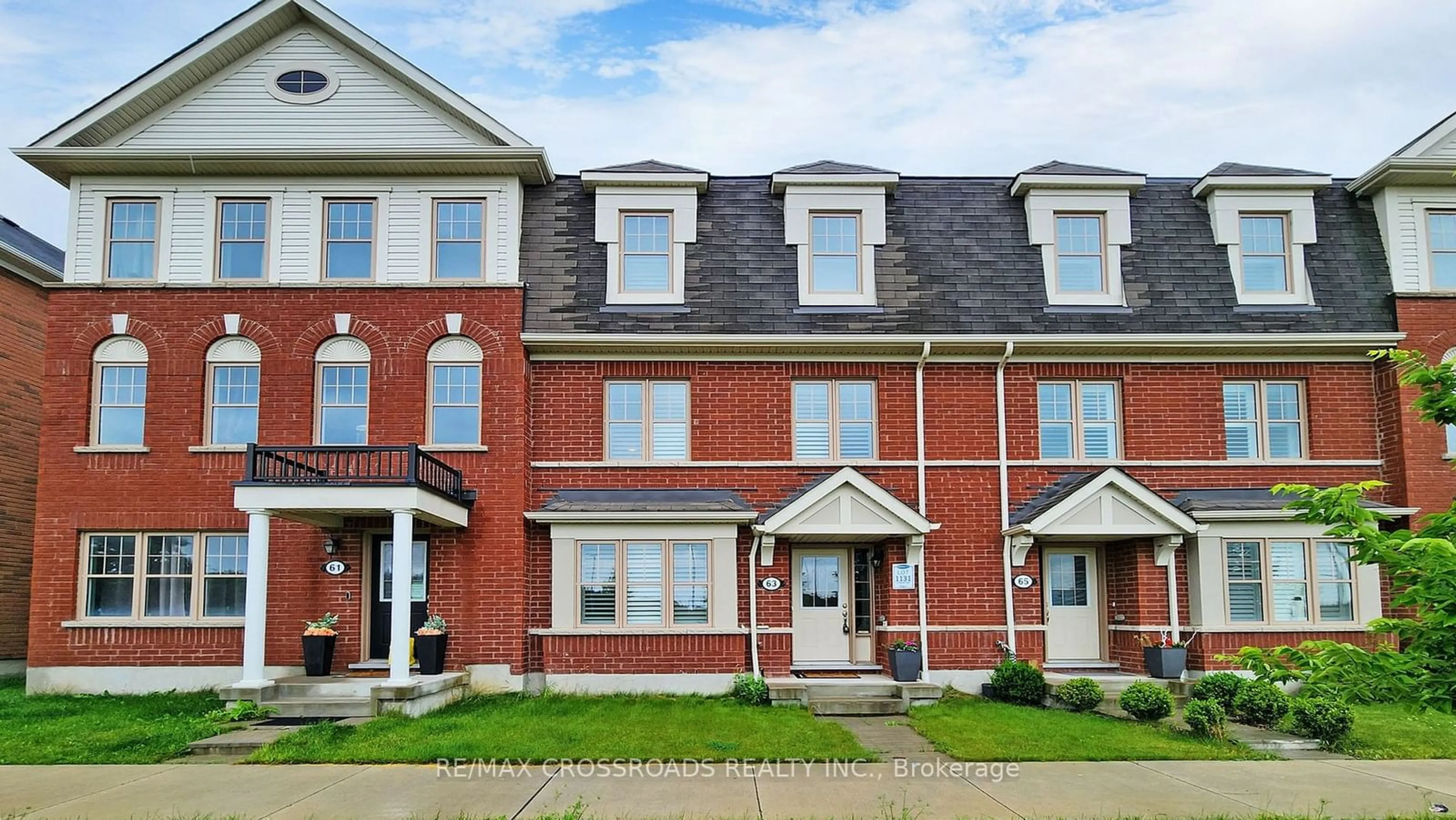 A pic from exterior of the house or condo for 63 Whitefish St, Whitby Ontario L1P 0E4