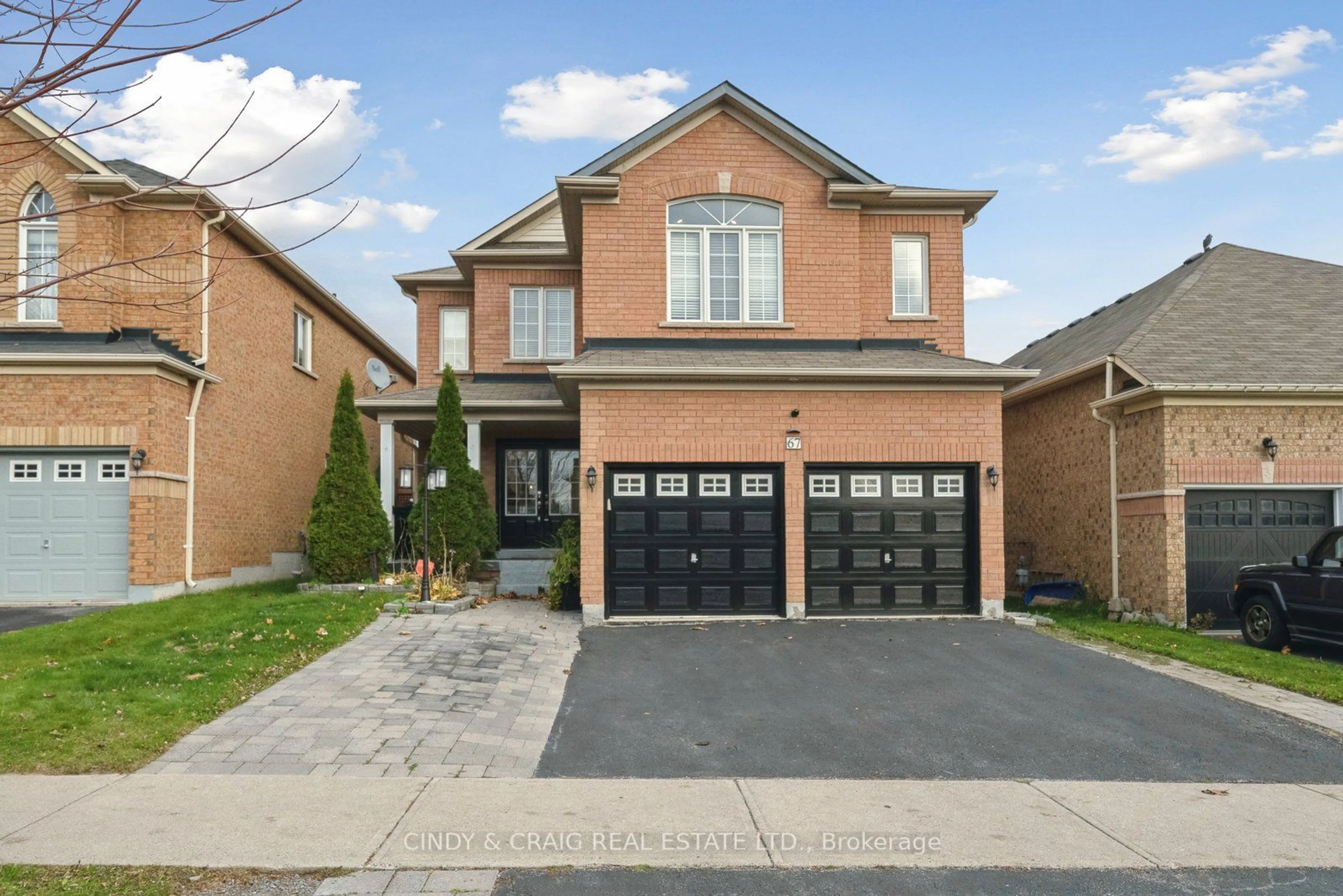 Home with brick exterior material for 67 Rosswell Dr, Clarington Ontario L1E 3J7