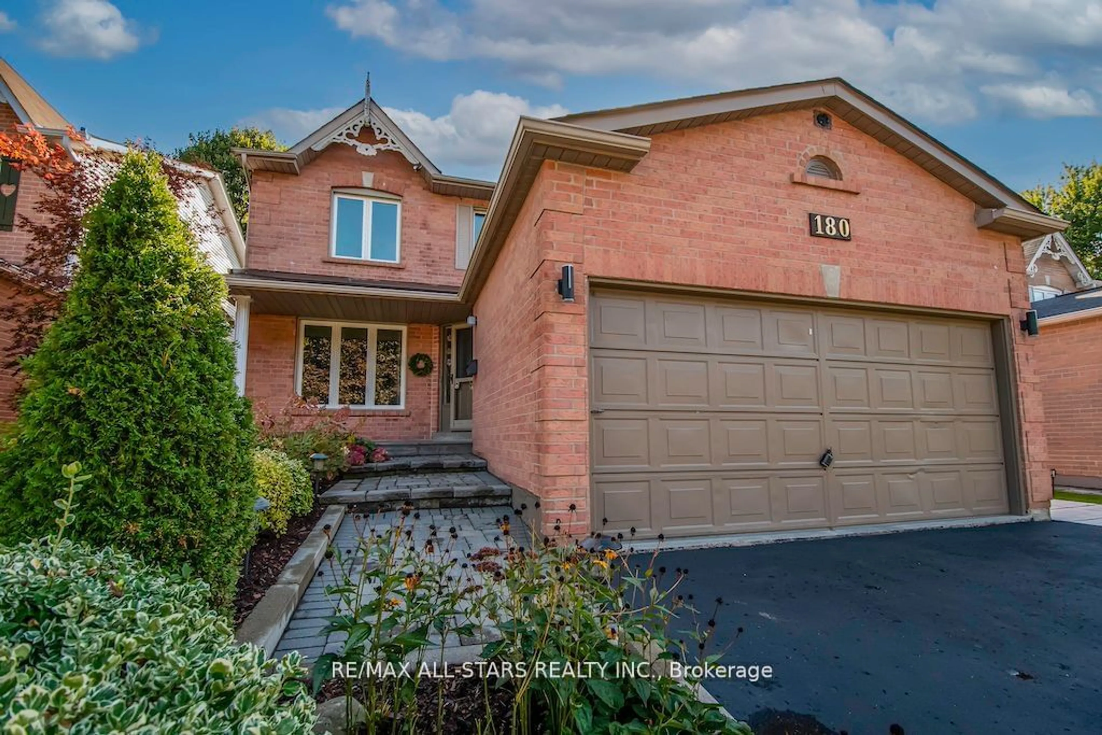 Home with brick exterior material for 180 Sandringham Dr, Clarington Ontario L1E 2A5