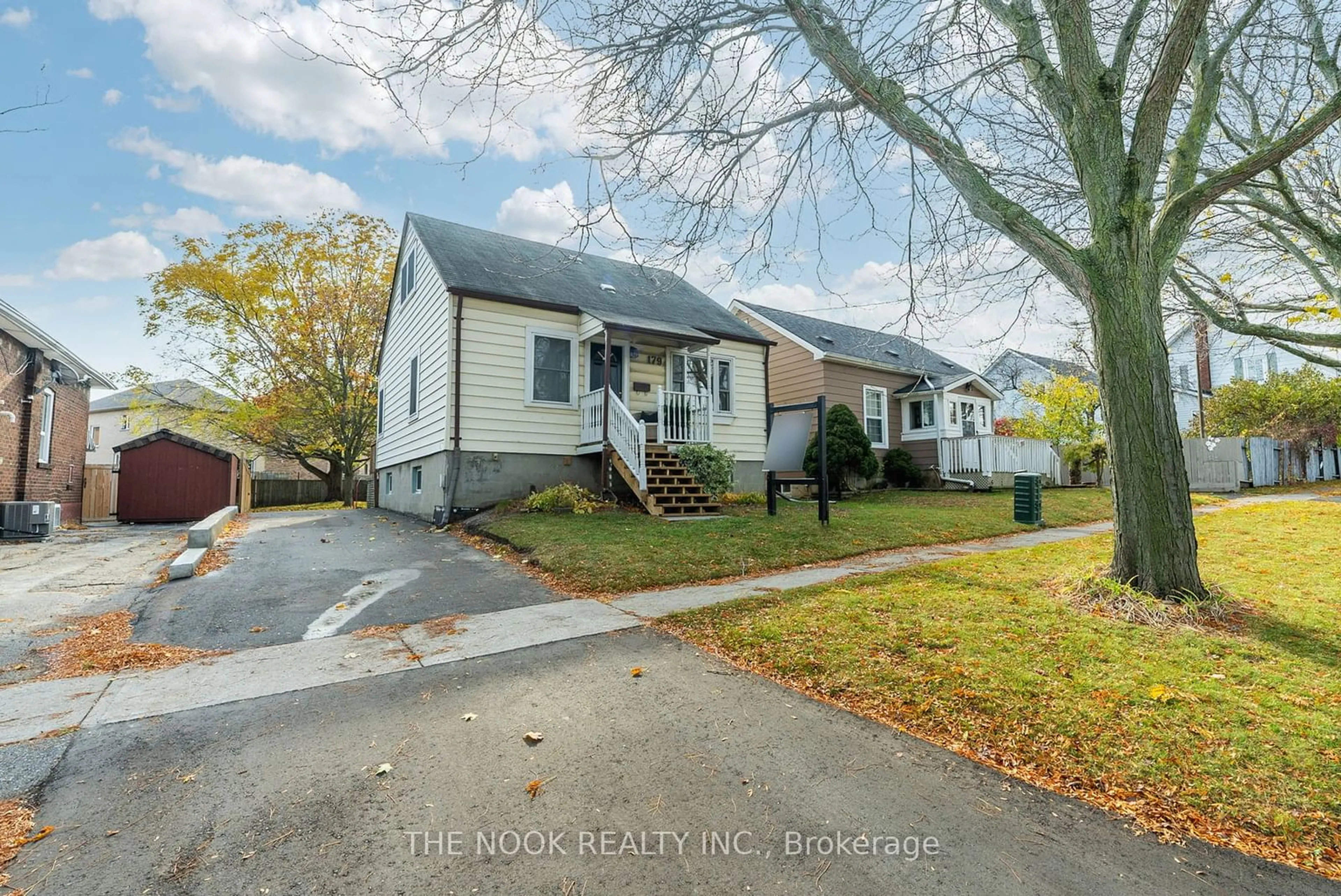 Frontside or backside of a home, the street view for 179 Tresane St, Oshawa Ontario L1J 1T7