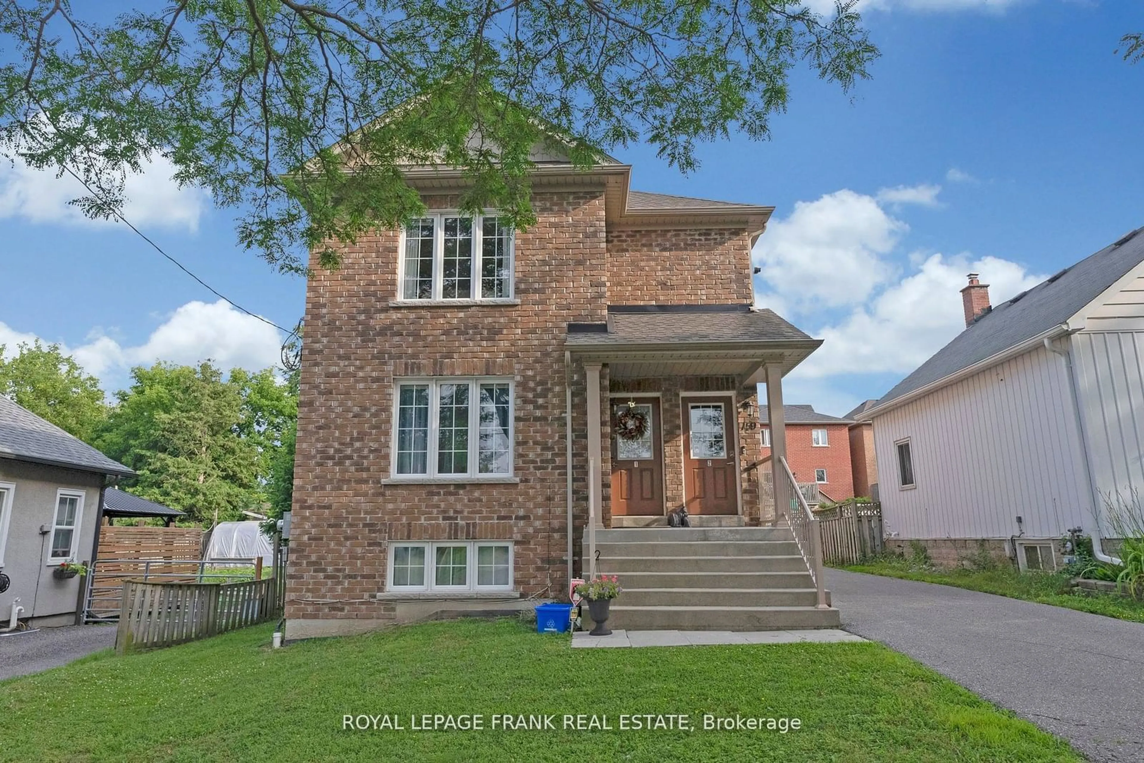 A pic from exterior of the house or condo, the front or back of building for 159 Tresane St, Oshawa Ontario L1J 1T7