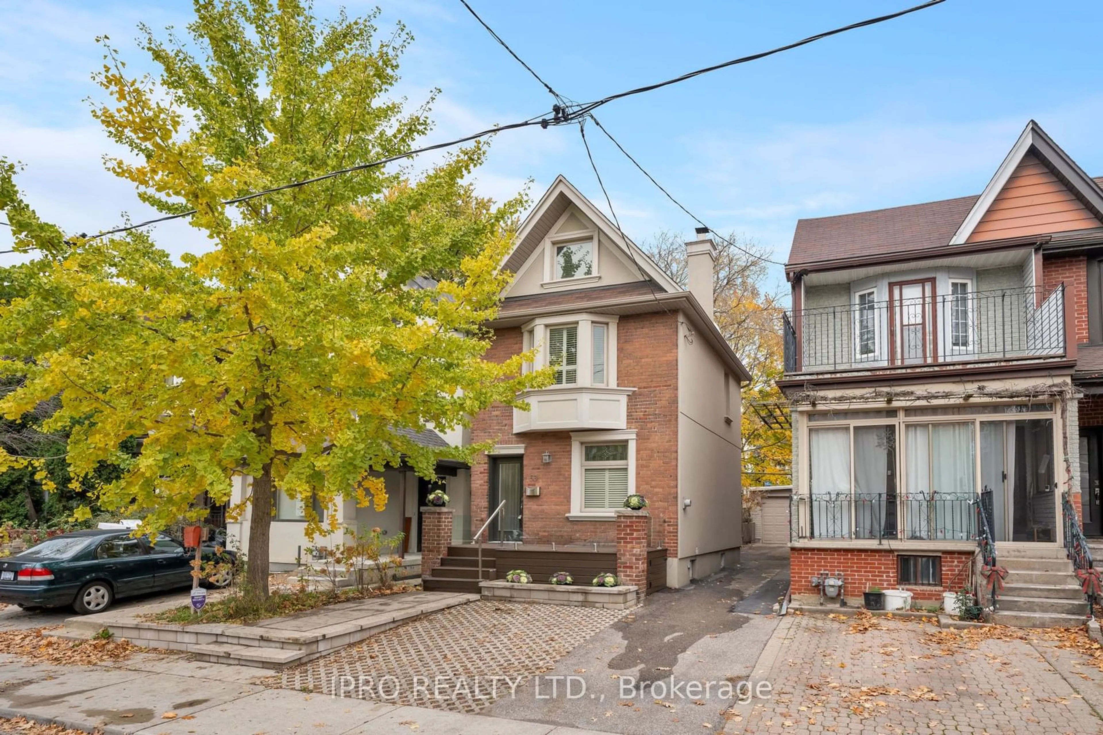 A pic from exterior of the house or condo, the street view for 53 Ferrier Ave, Toronto Ontario M4K 3H5