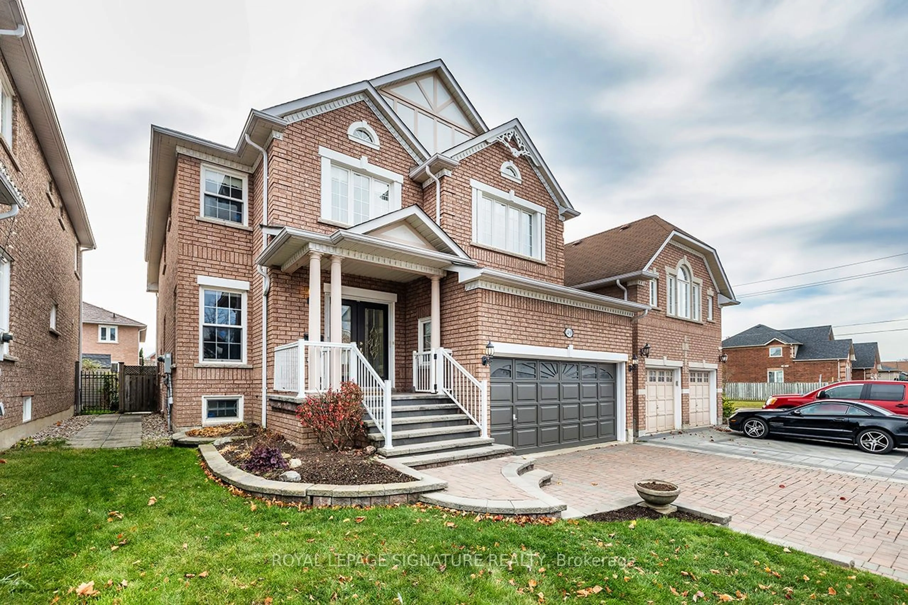 Home with brick exterior material for 49 Napiermews Dr, Ajax Ontario L1T 0B2