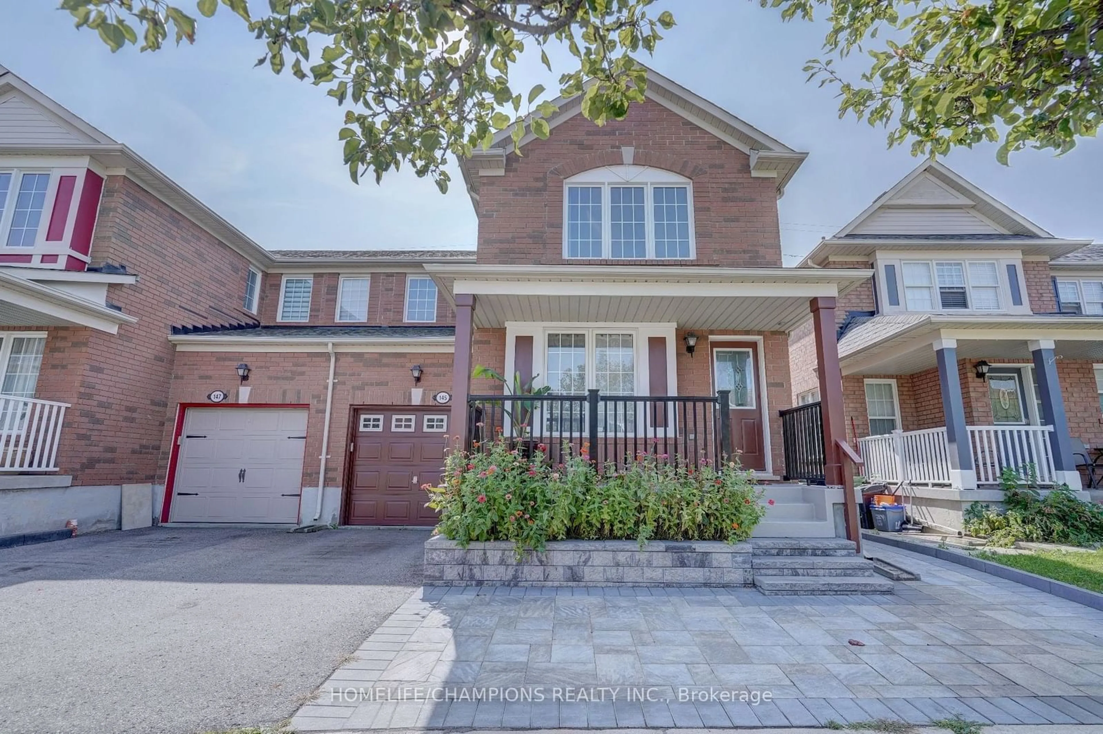 Home with brick exterior material for 145 Raponi Circ, Toronto Ontario M1X 2C6