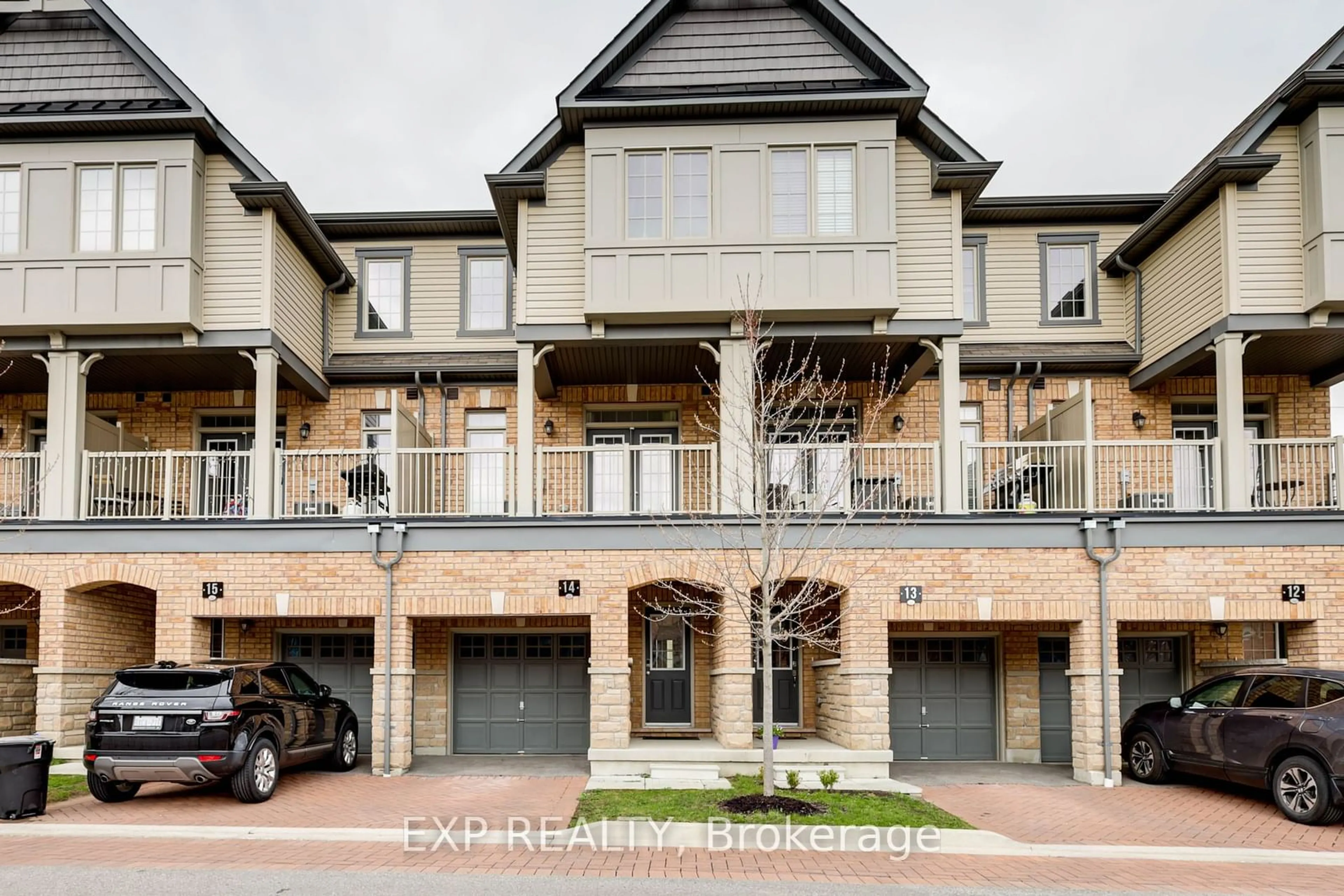 A pic from exterior of the house or condo, the street view for 285 Finch Ave #14, Pickering Ontario L1V 0E6