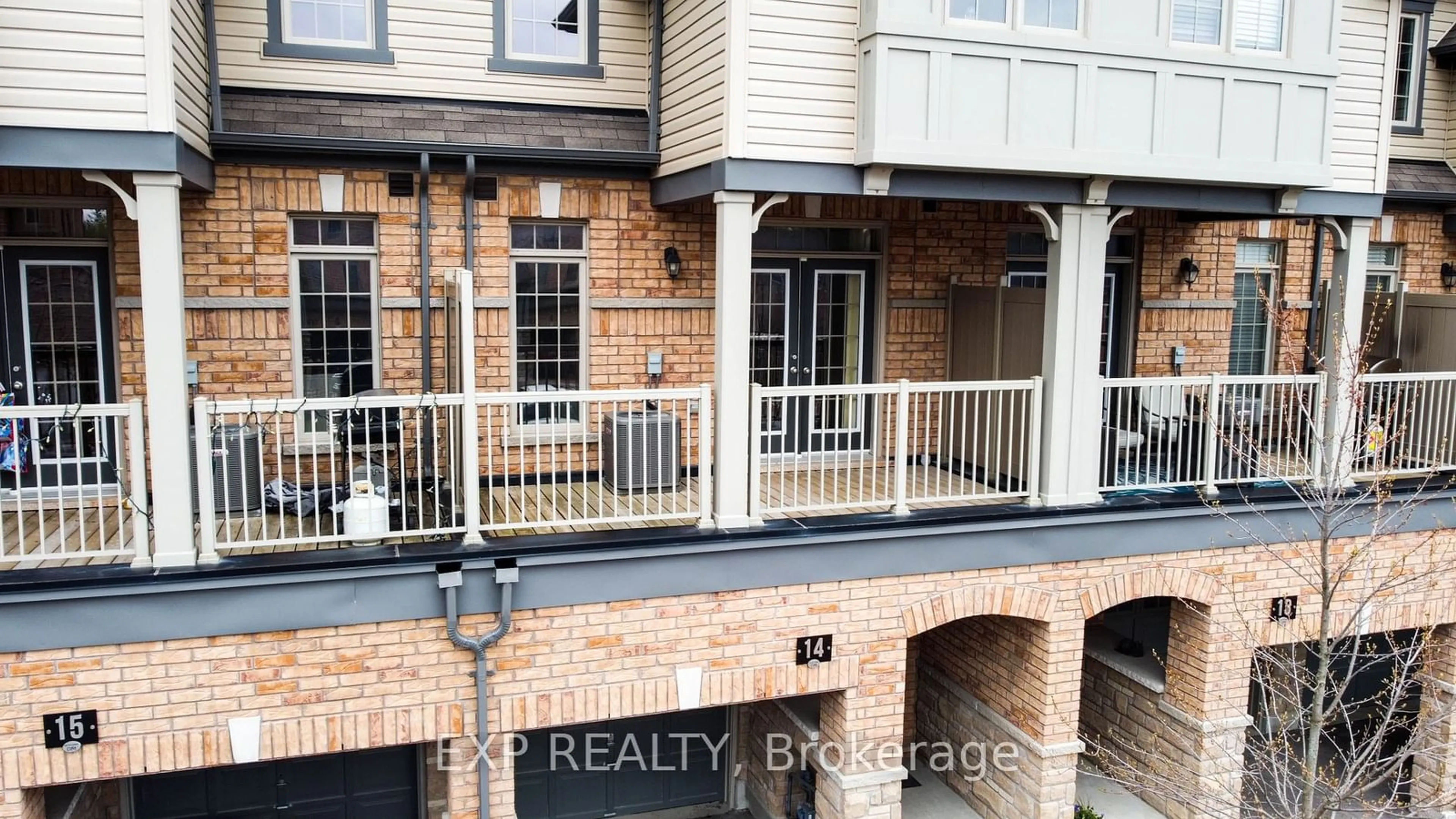 Home with brick exterior material for 285 Finch Ave #14, Pickering Ontario L1V 0E6