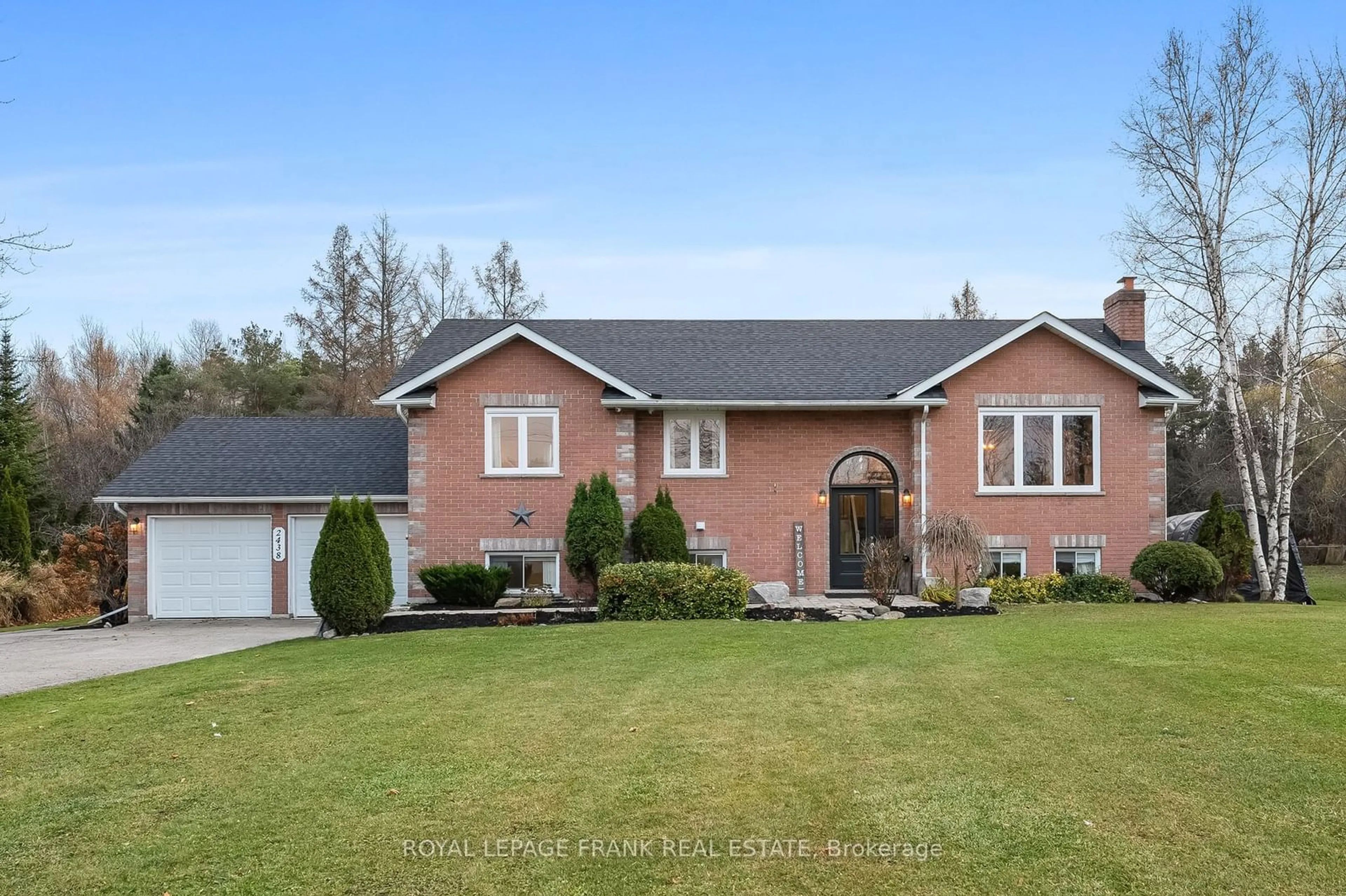 Frontside or backside of a home, cottage for 2438 Ma Browns Rd, Scugog Ontario L9L 1B4