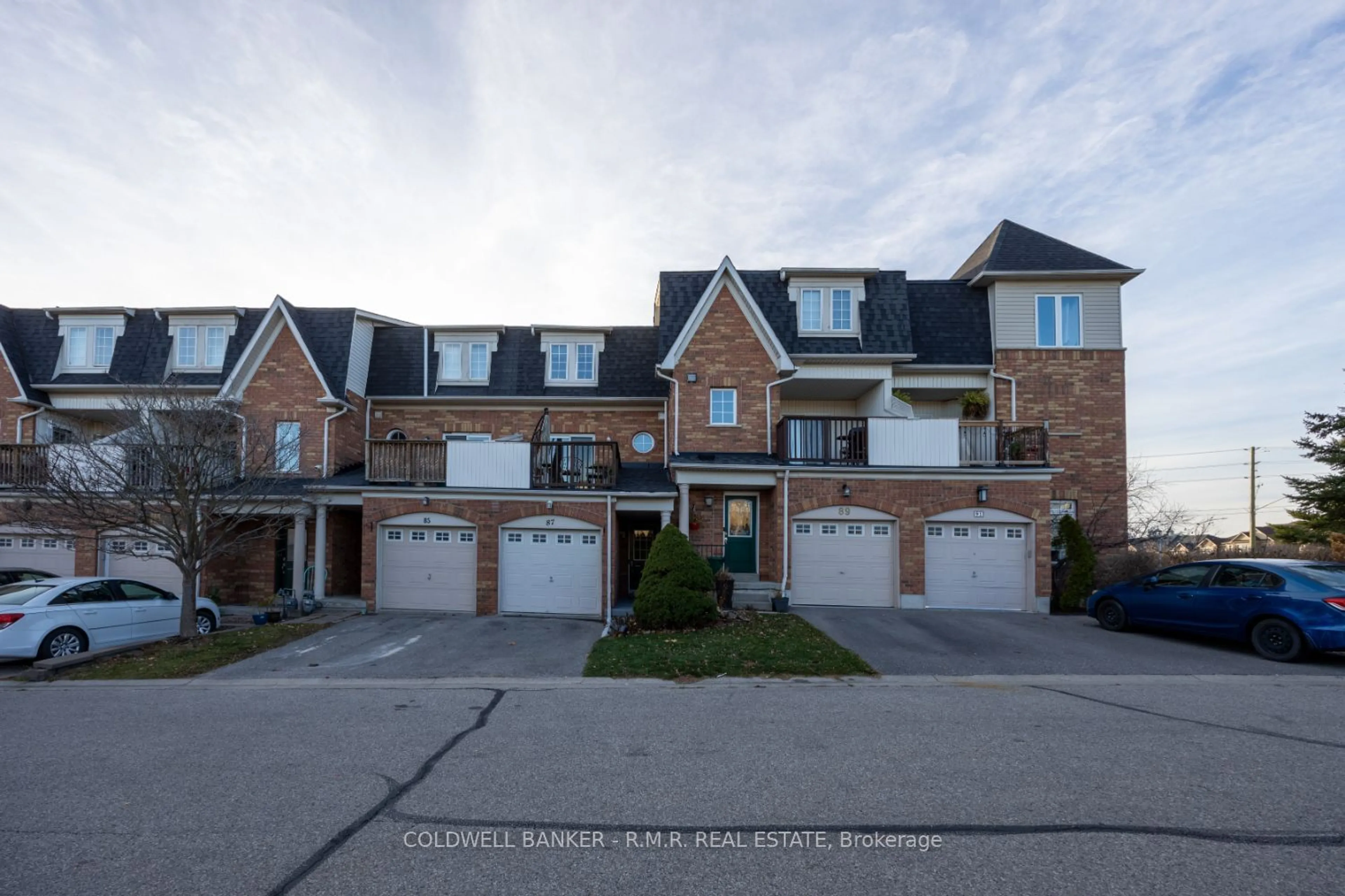 A pic from exterior of the house or condo, the street view for 87 Sprucedale Way, Whitby Ontario L1N 9V1