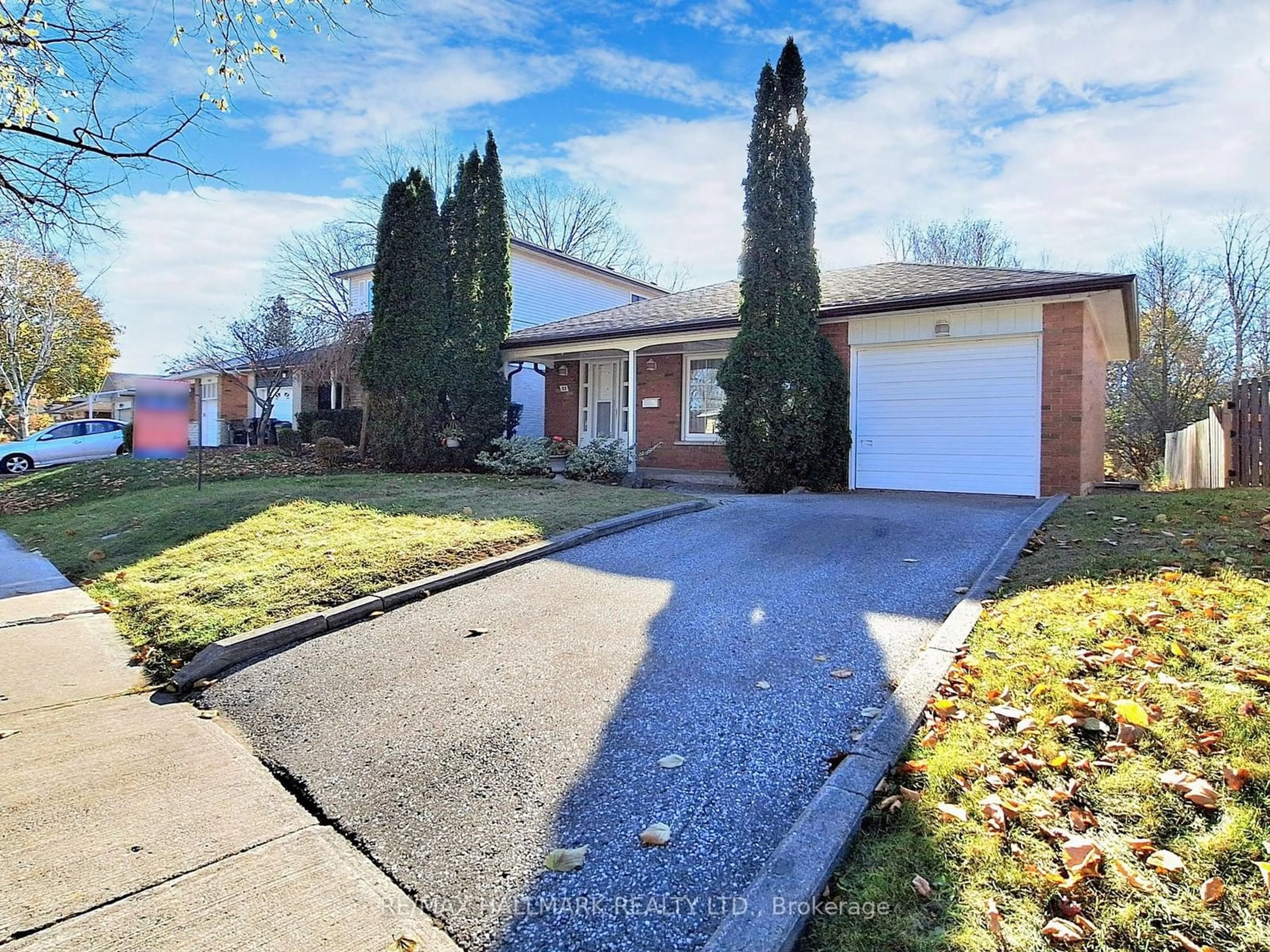 Frontside or backside of a home, the street view for 53 Satok Terr, Toronto Ontario M1E 3N6