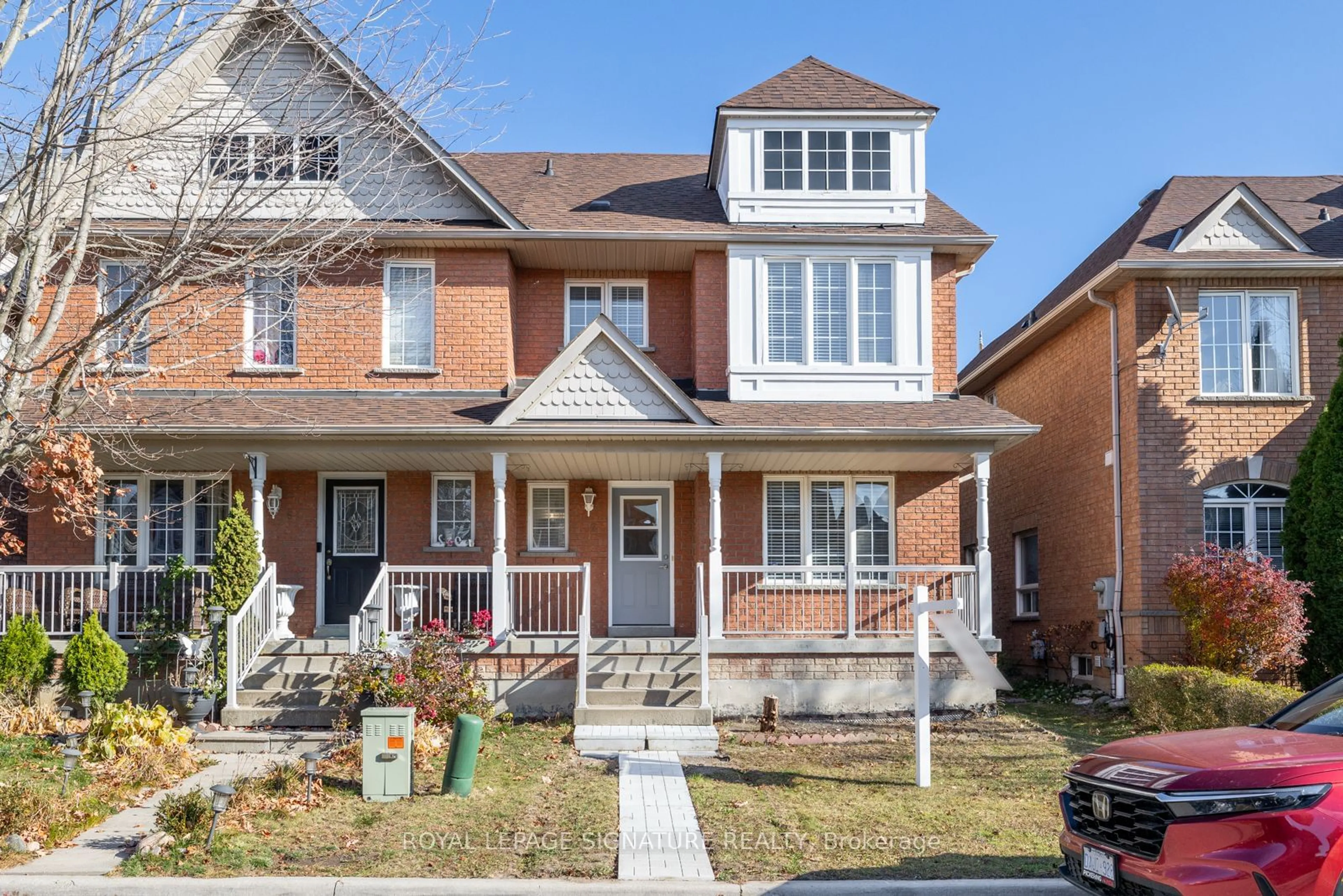 A pic from exterior of the house or condo, the street view for 7 Salt Dr, Ajax Ontario L1S 7P2