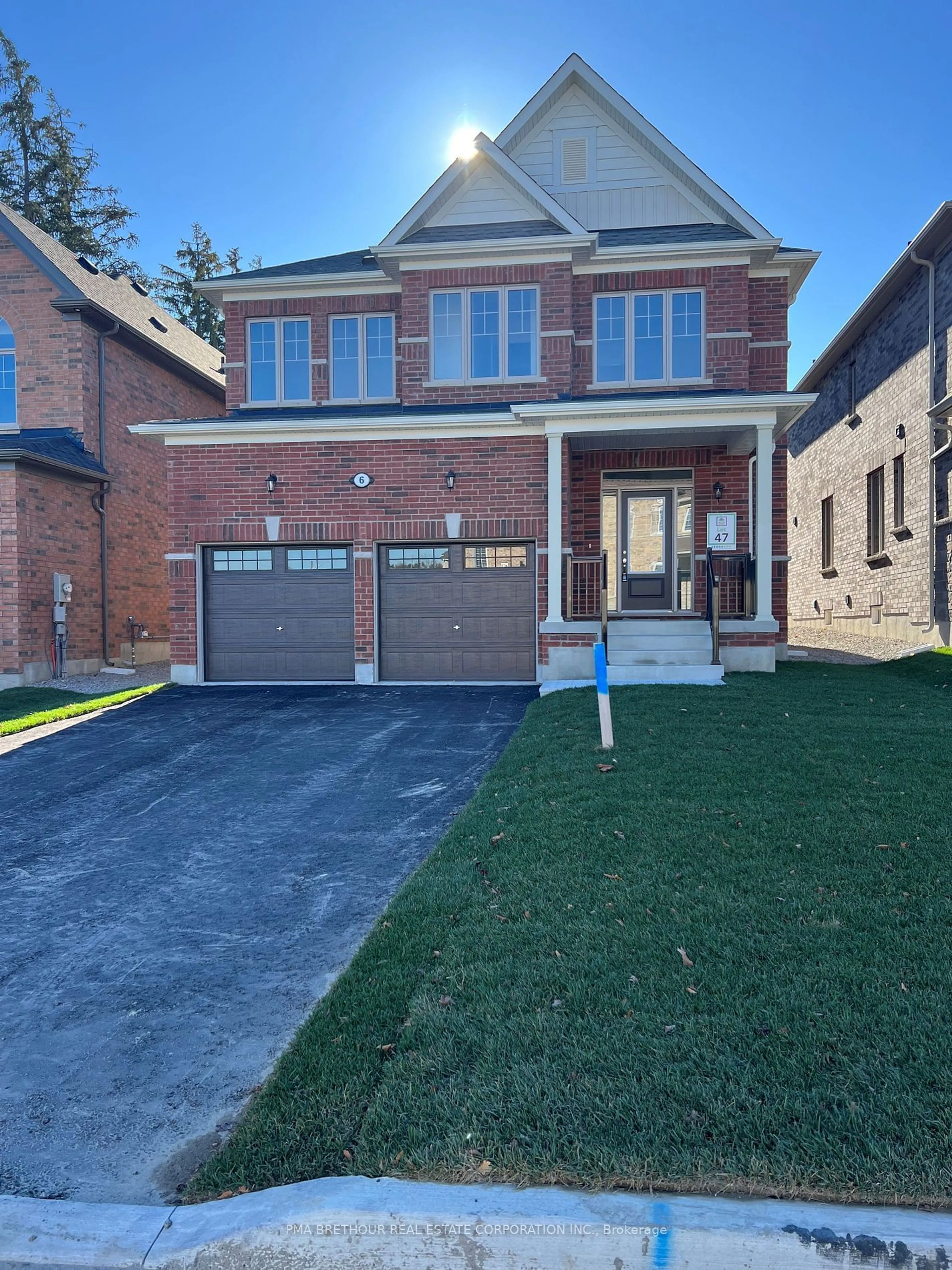 Home with brick exterior material for 6 Forestlane Way, Scugog Ontario L9L 0B2