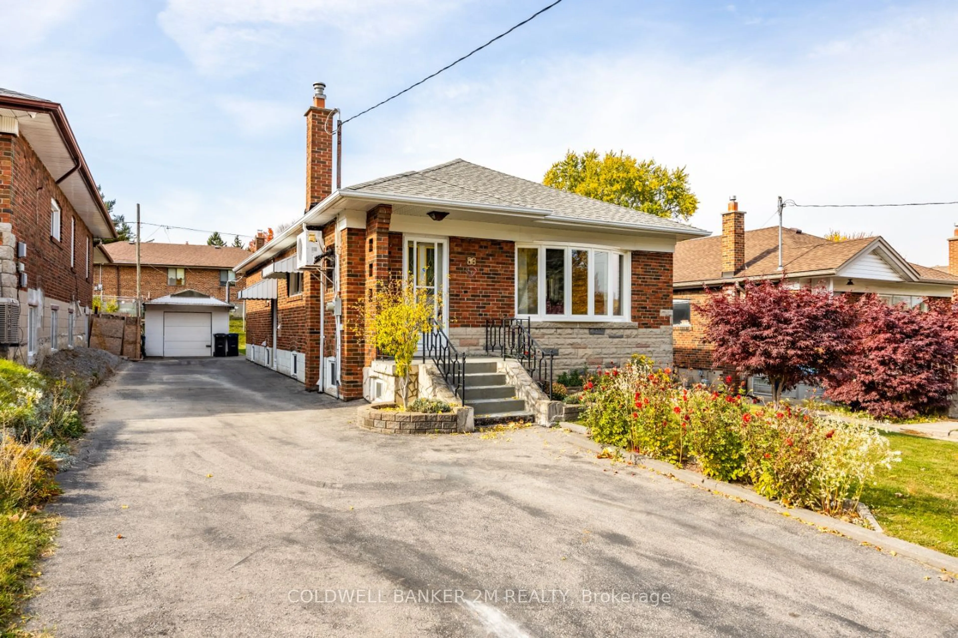 Frontside or backside of a home, cottage for 56 Elfreda Blvd, Toronto Ontario M1L 4L8