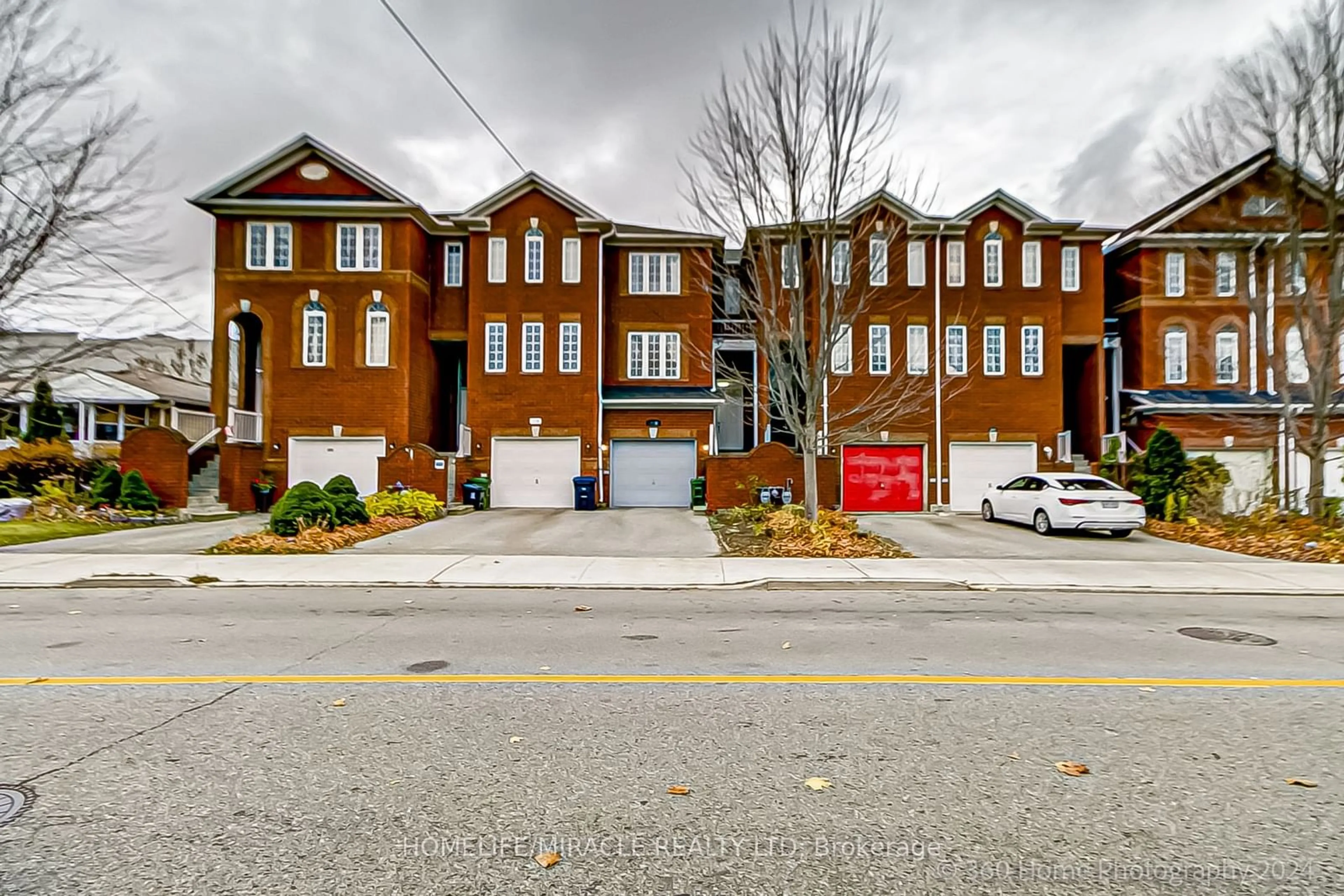 A pic from exterior of the house or condo, the street view for 24A Beachell St, Toronto Ontario M1J 3B2