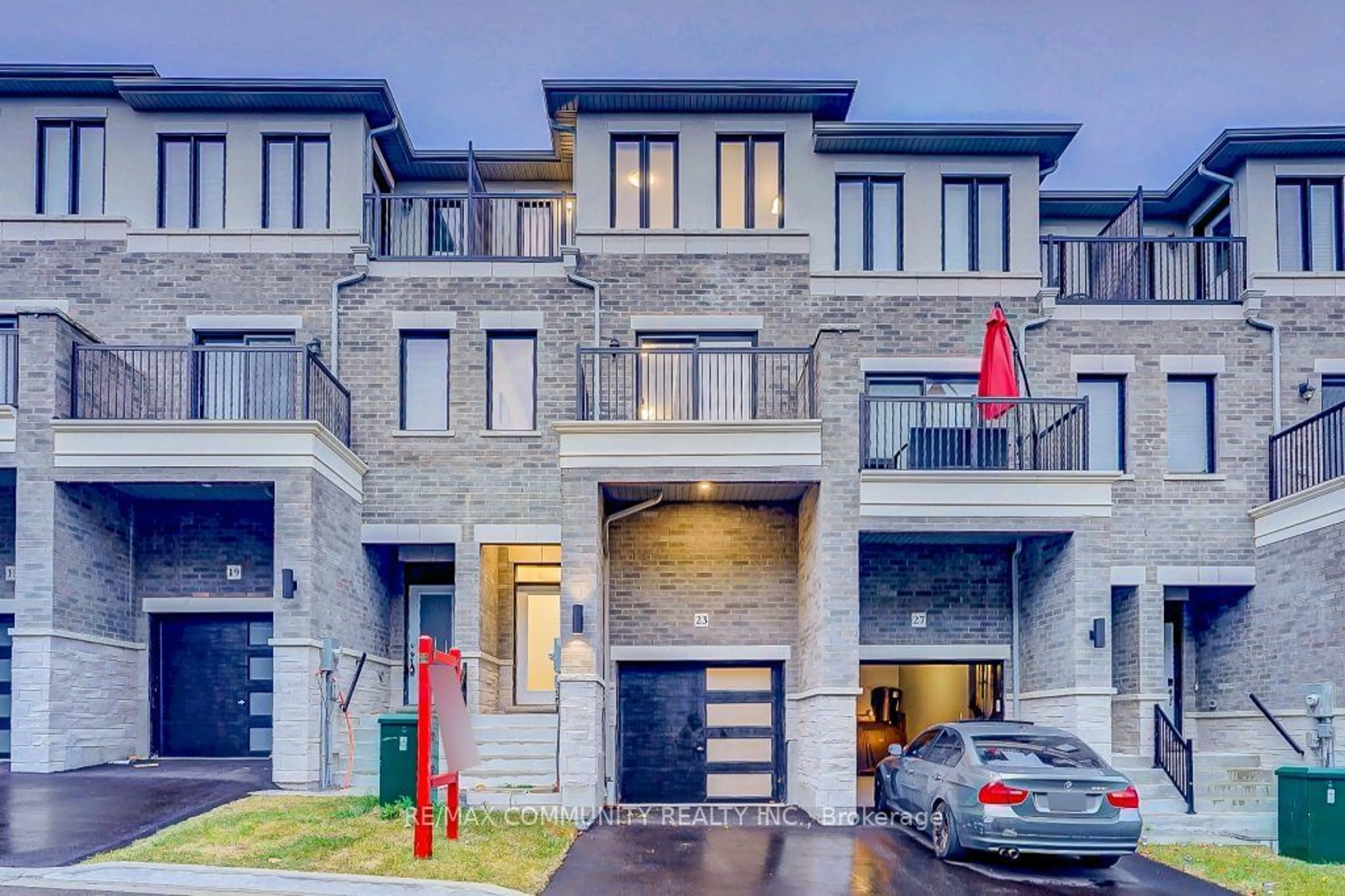 A pic from exterior of the house or condo, the street view for 23 Gerry Henry Lane, Clarington Ontario L1E 2Y4