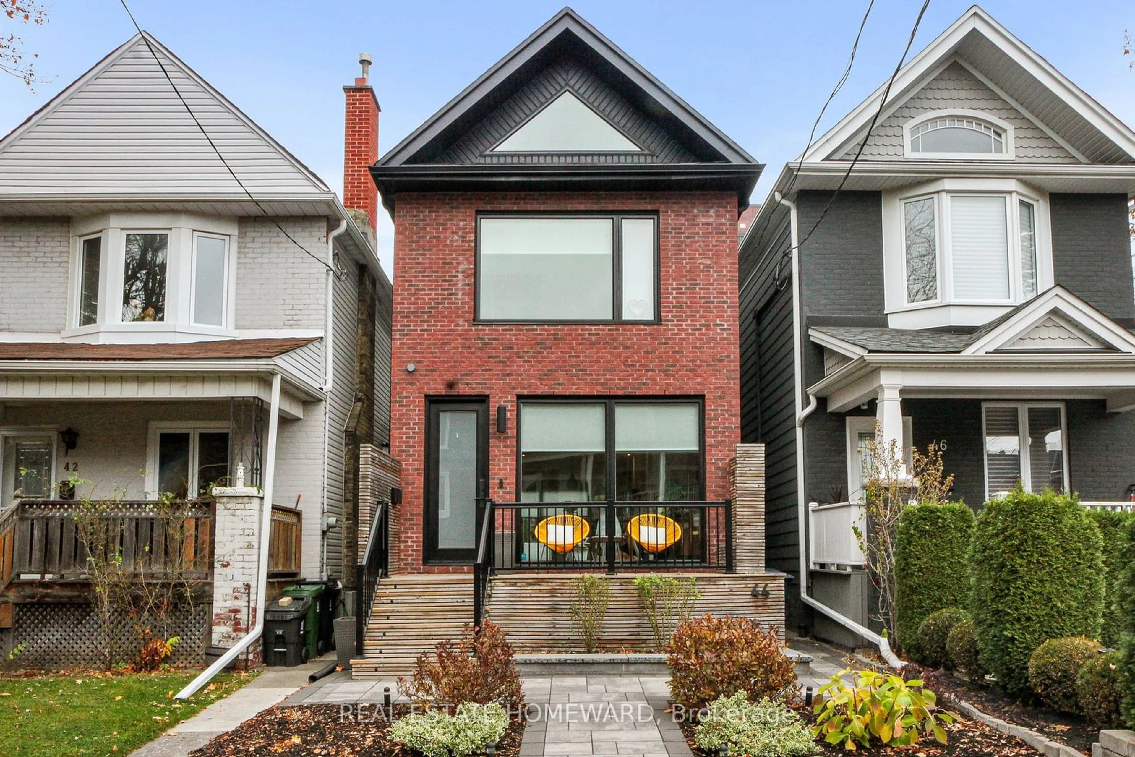 Home with brick exterior material for 44 Endean Ave, Toronto Ontario M4M 1W6